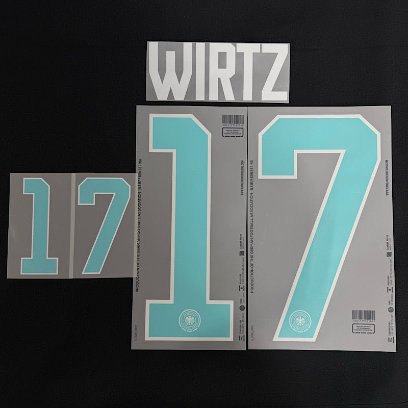 Germany 2026- Away WIRTZ #17 Official Name Set
