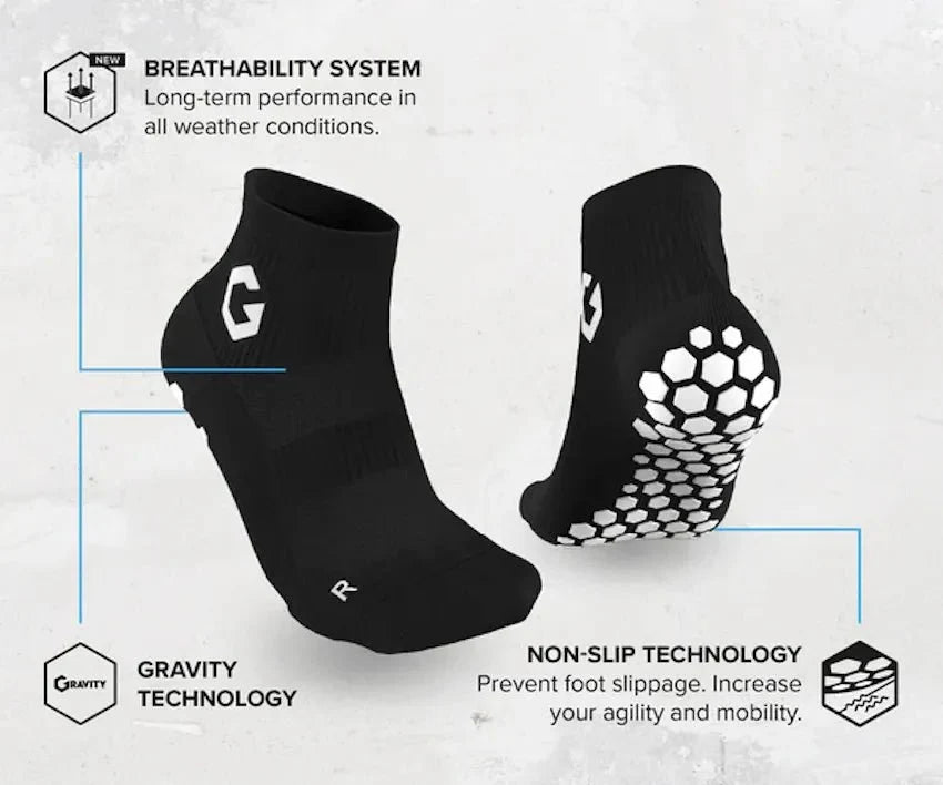 Gravity Pro Grip Socks Ankle Length