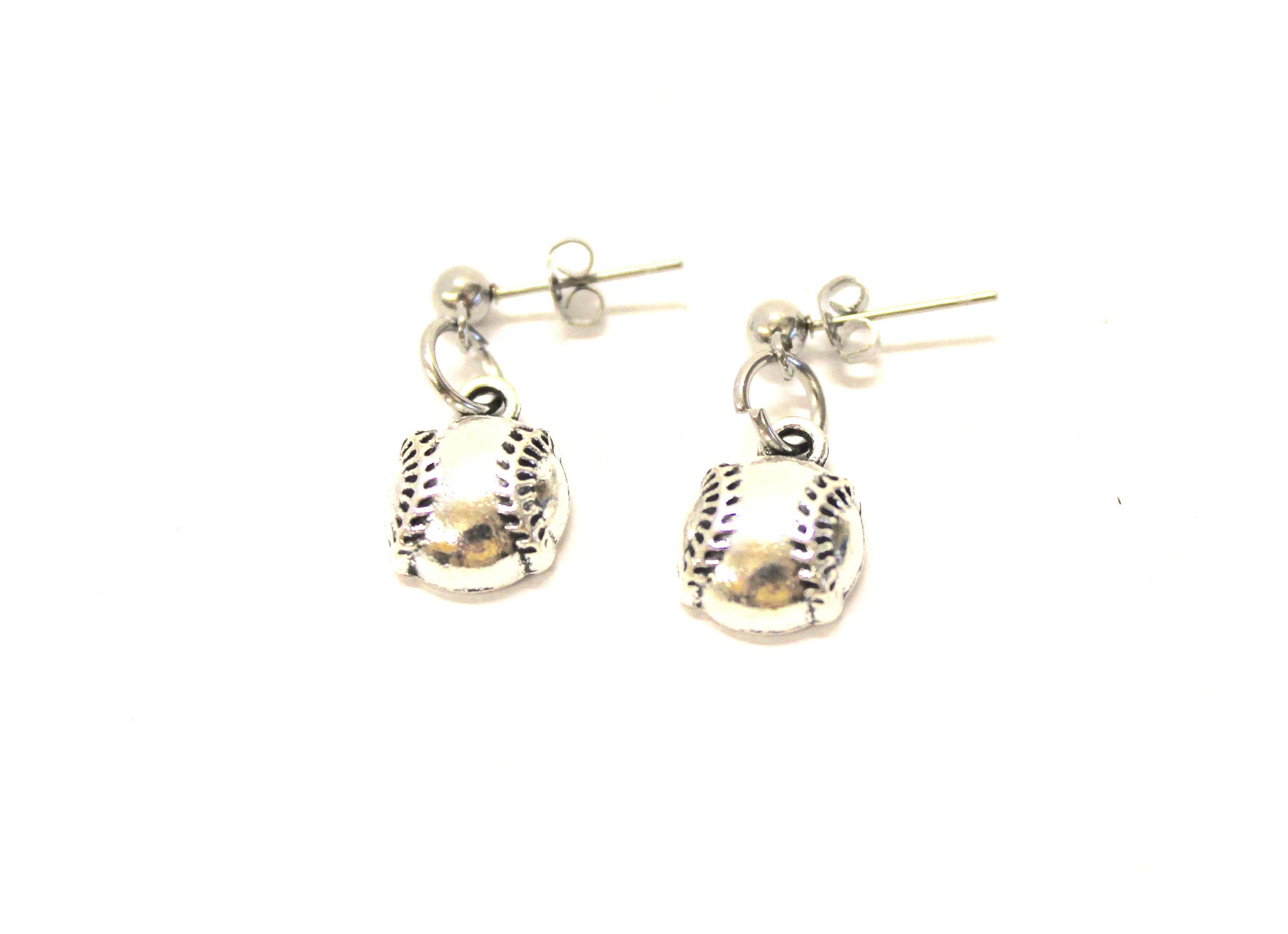 Baseball Earrings, Baseball Mom Earrings, Baseball Fan Jewelry, Gift For Her, Girlfriend Gift, Sports Jewelry Gift For Wife, Earrings Gift