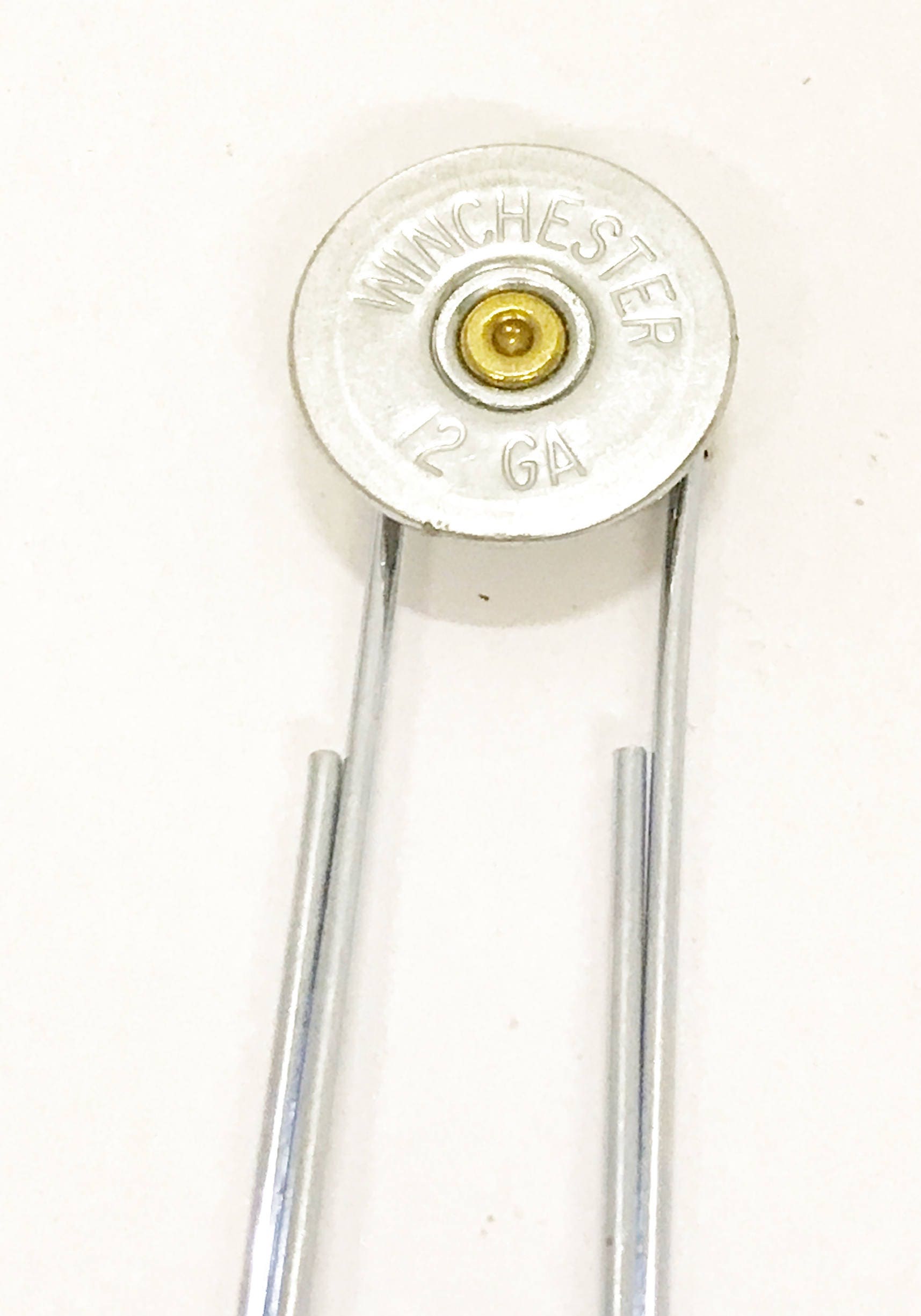 12 Gauge Shotgun Shell Paper Clip Bookmark, Planner Bookmark Gift for Her, Shooting Sports Graduation Gift for Him, Executive Desk Accessory
