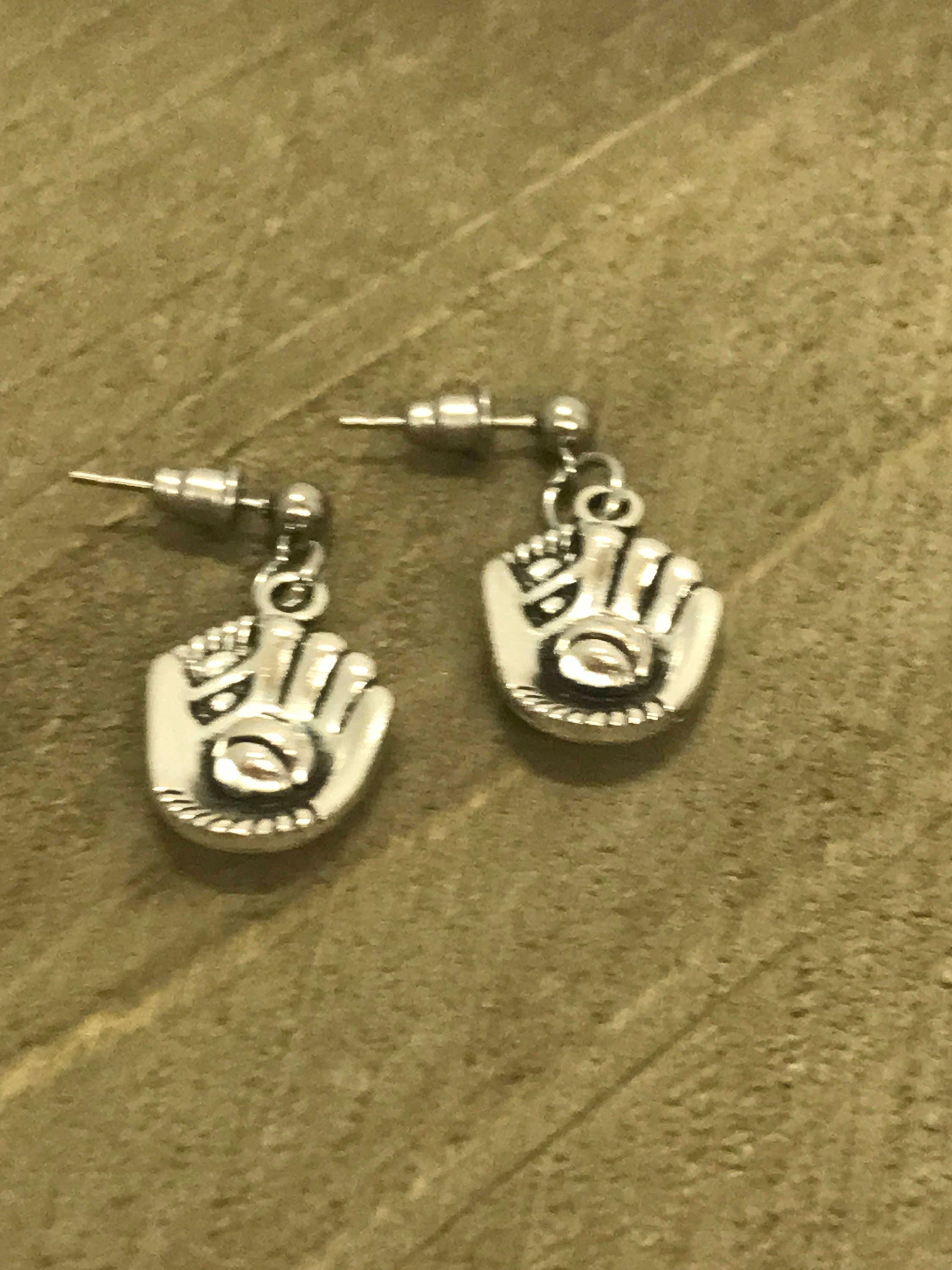 Baseball Gifts, Baseball Earrings, Baseball Mom Gifts, I Love Baseball Earrings, Baseball Jewelry Gifts, Baseball Girlfriend Gifts