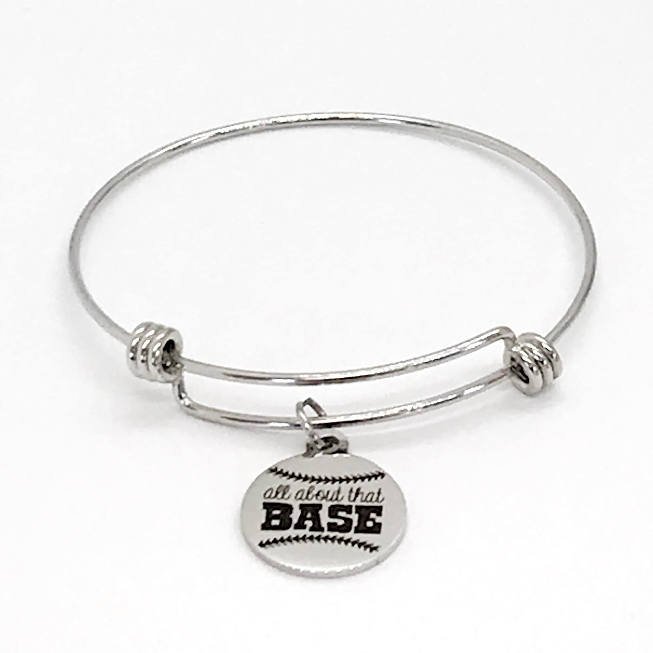 Baseball Mom Gift, All About That Base Bracelet, Baseball Mom Bracelet, Team Mom Gift, Baseball Mom Mother’s Day Gift, Baseball Mom Jewelry