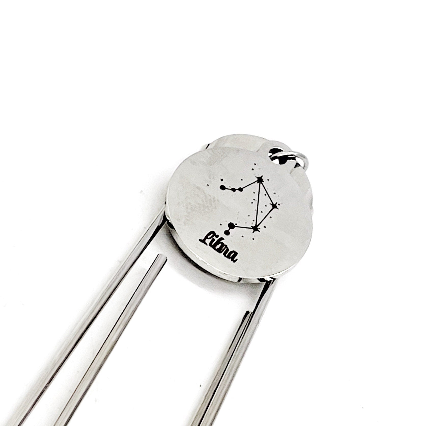 Zodiac Sign Bookmark, Libra Bookmark, Libra Zodiac, Libra Gifts, Reader Gifts, Charm Bookmark, Planner Bookmark, Constellation Gifts