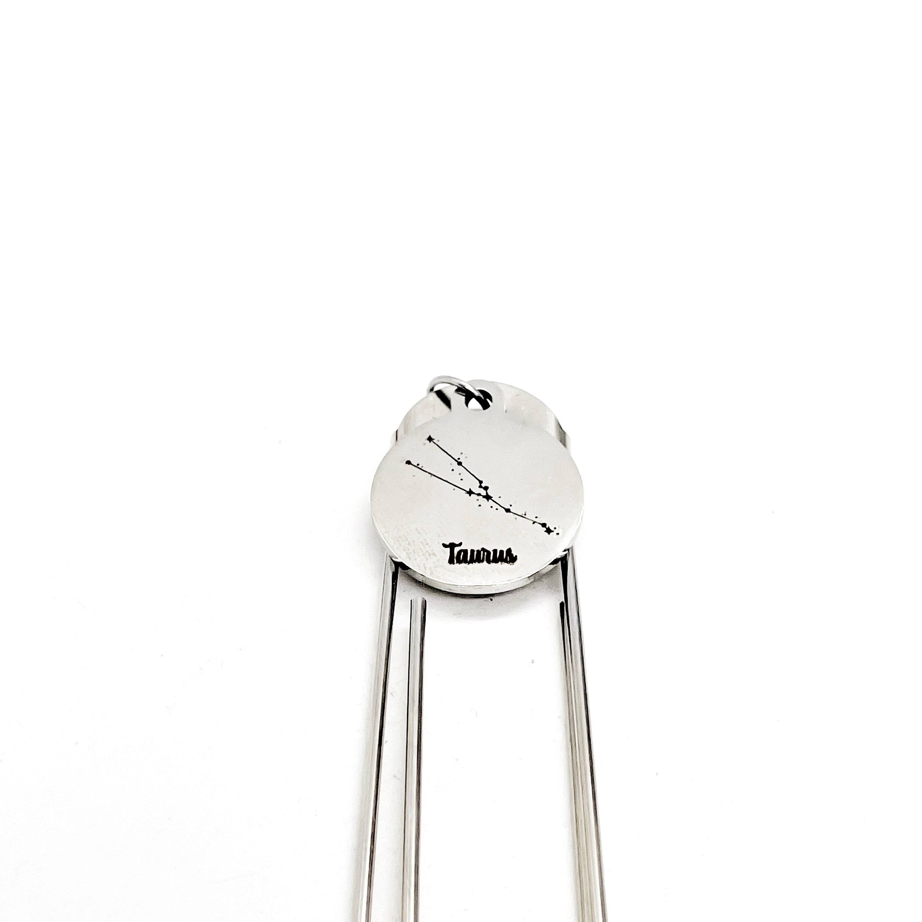 Zodiac Sign Bookmark, Taurus Bookmark, Taurus Zodiac, Taurus Gifts, Reader Gifts, Charm Bookmark, Planner Bookmark, Constellation Gifts