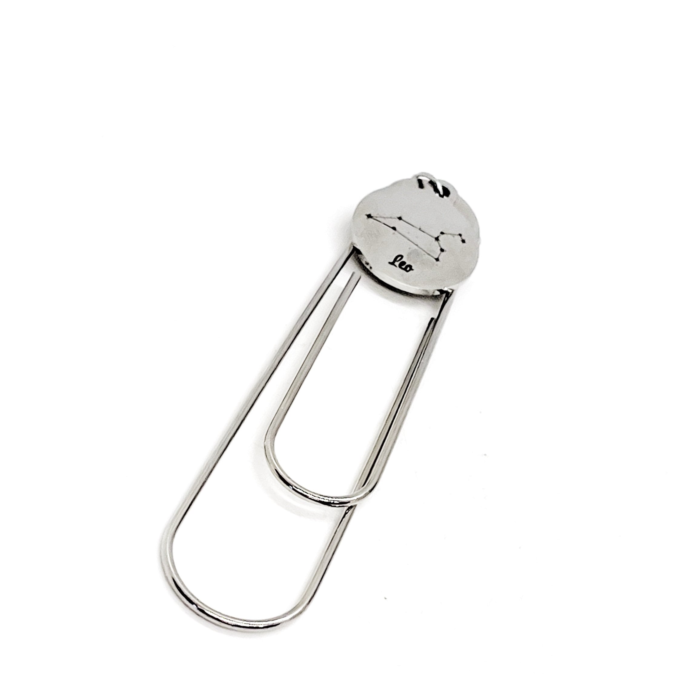 Zodiac Sign Bookmark, Leo Bookmark, Leo Zodiac, Leo Gifts, Reader Gift, Charm Bookmark, Planner Bookmark, Constellation