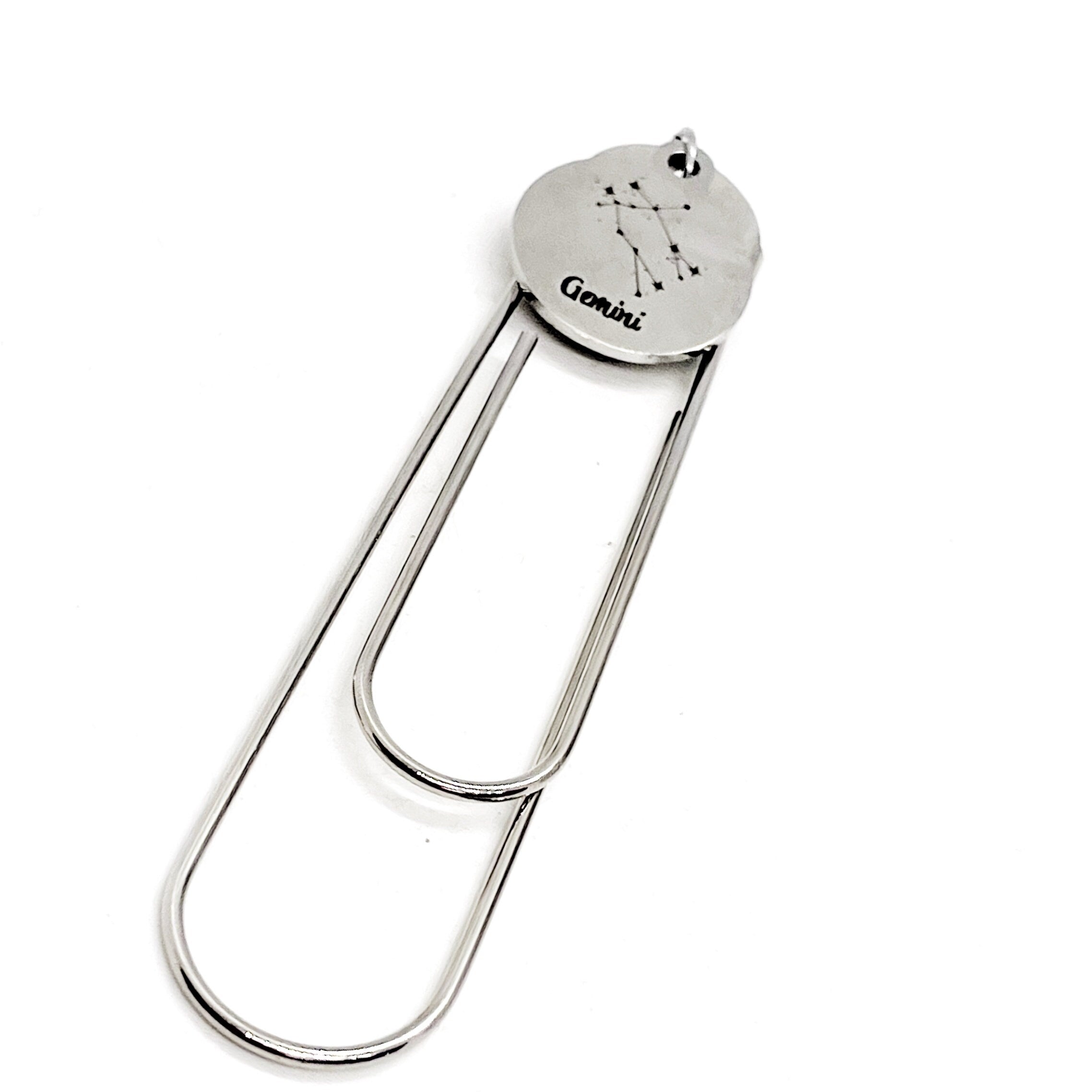 Zodiac Sign Bookmark, Gemini Bookmark, Gemini Zodiac, Gemini Gifts, Reader Gifts, Charm Bookmark, Planner Bookmark, Constellation Gifts