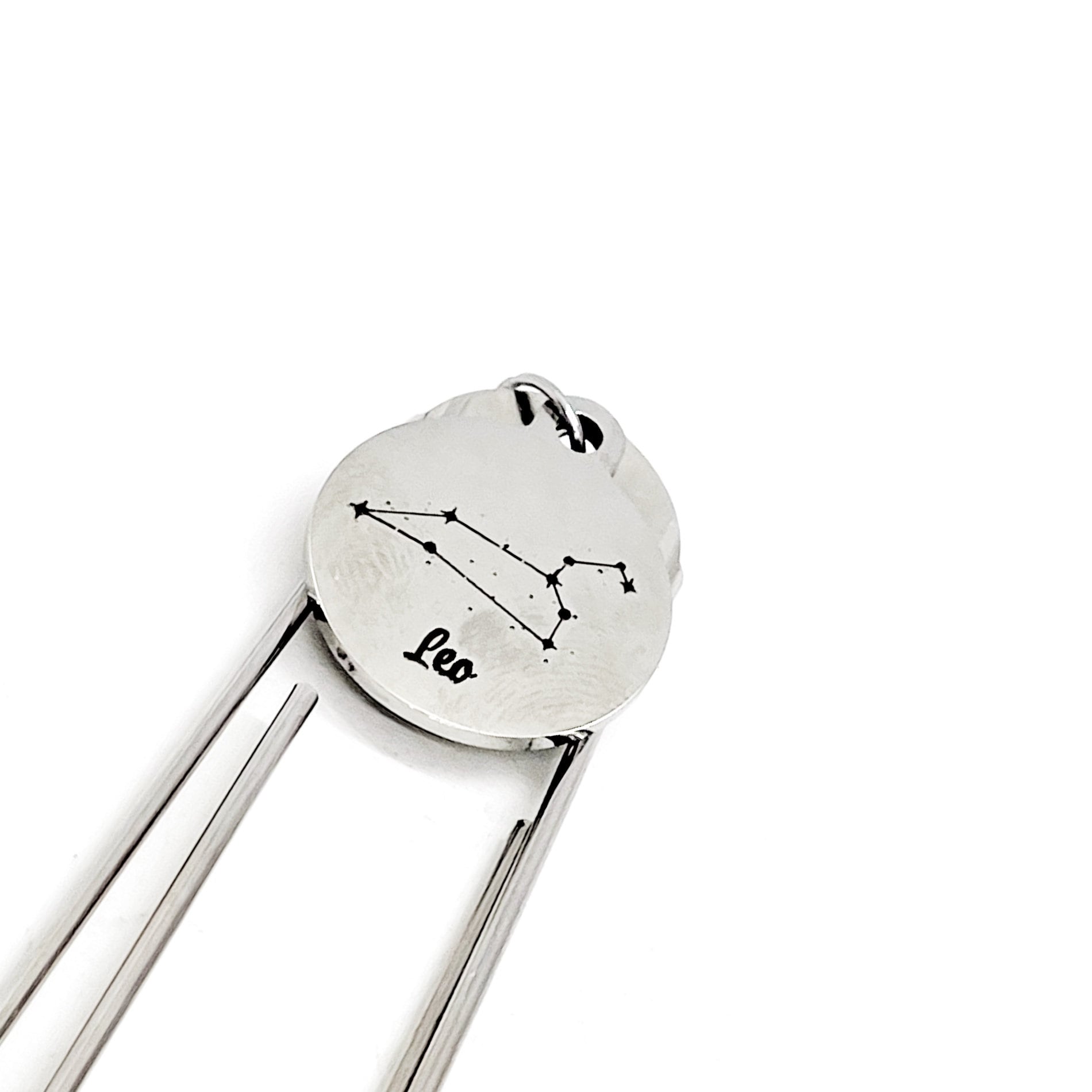 Zodiac Sign Bookmark, Leo Bookmark, Leo Zodiac, Leo Gifts, Reader Gift, Charm Bookmark, Planner Bookmark, Constellation