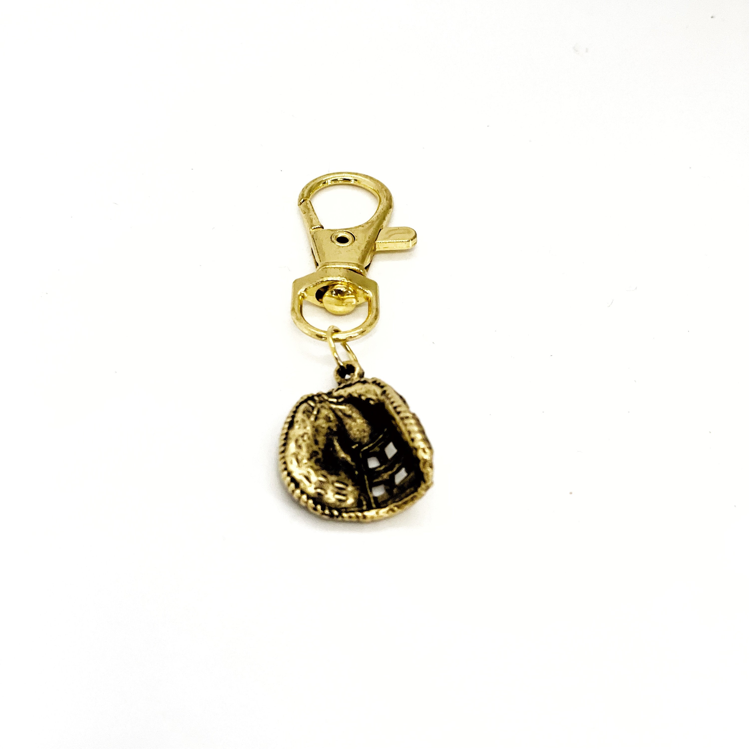 Catcher Mitt Clip On Charm, Baseball Catcher, Softball Catcher, Catcher Mom Gift, Student Athlete Gift, Baseball Team, Softball Team