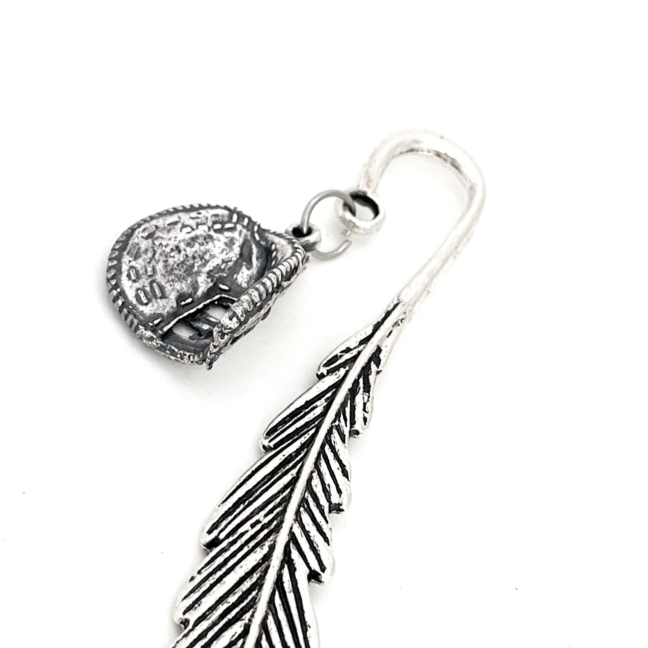 Bookmark Gift, Softball Catcher Bookmark, Baseball Catcher Gift, Catcher Mitt Charm Bookmark, Softball Bookmark, Catcher Mom Gift