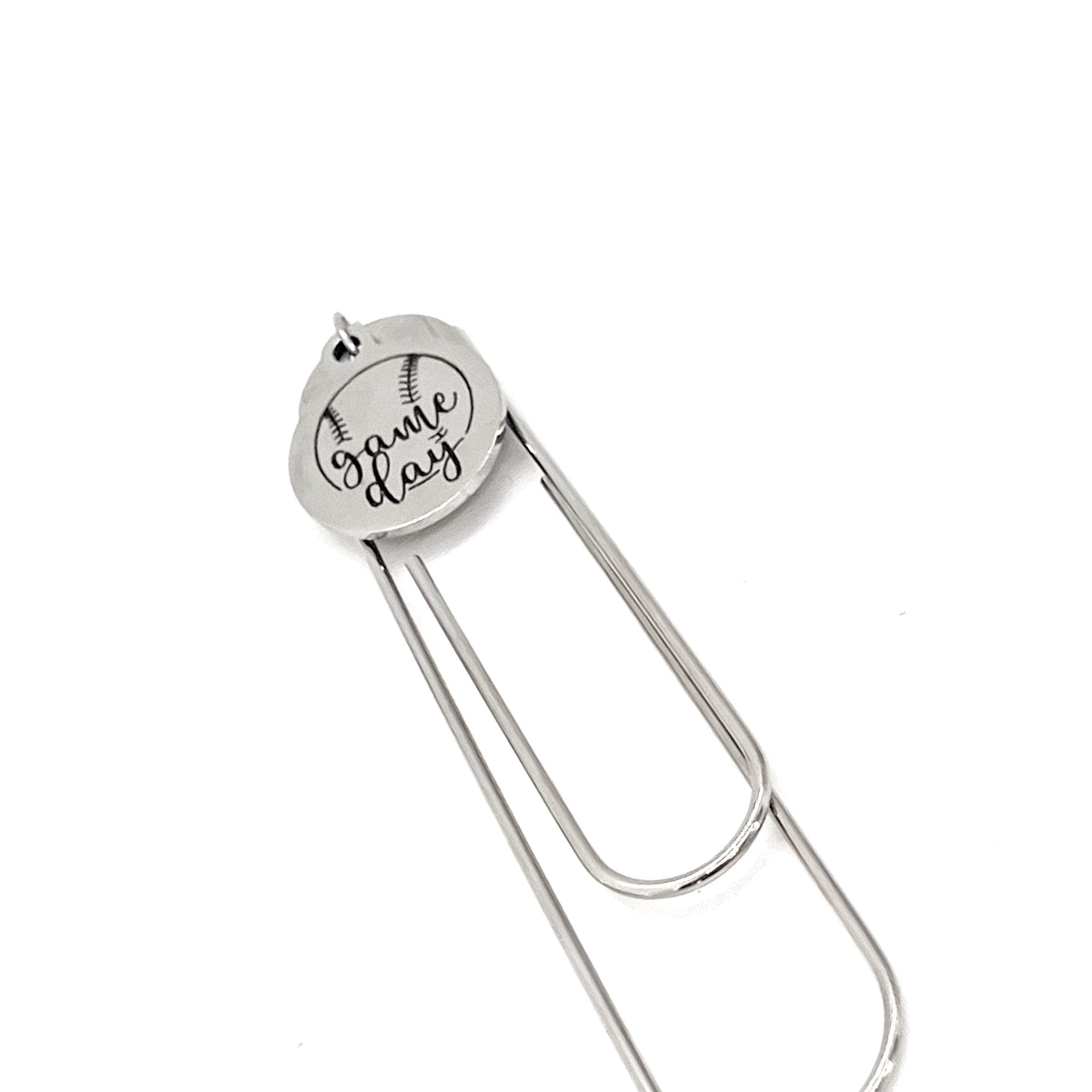 Softball Game Day, Baseball Game Day Charm Bookmark Gift, Baseball Mom, Softball Mom, Coach Gift, Softball Player, Girlfriend Gift, Reader