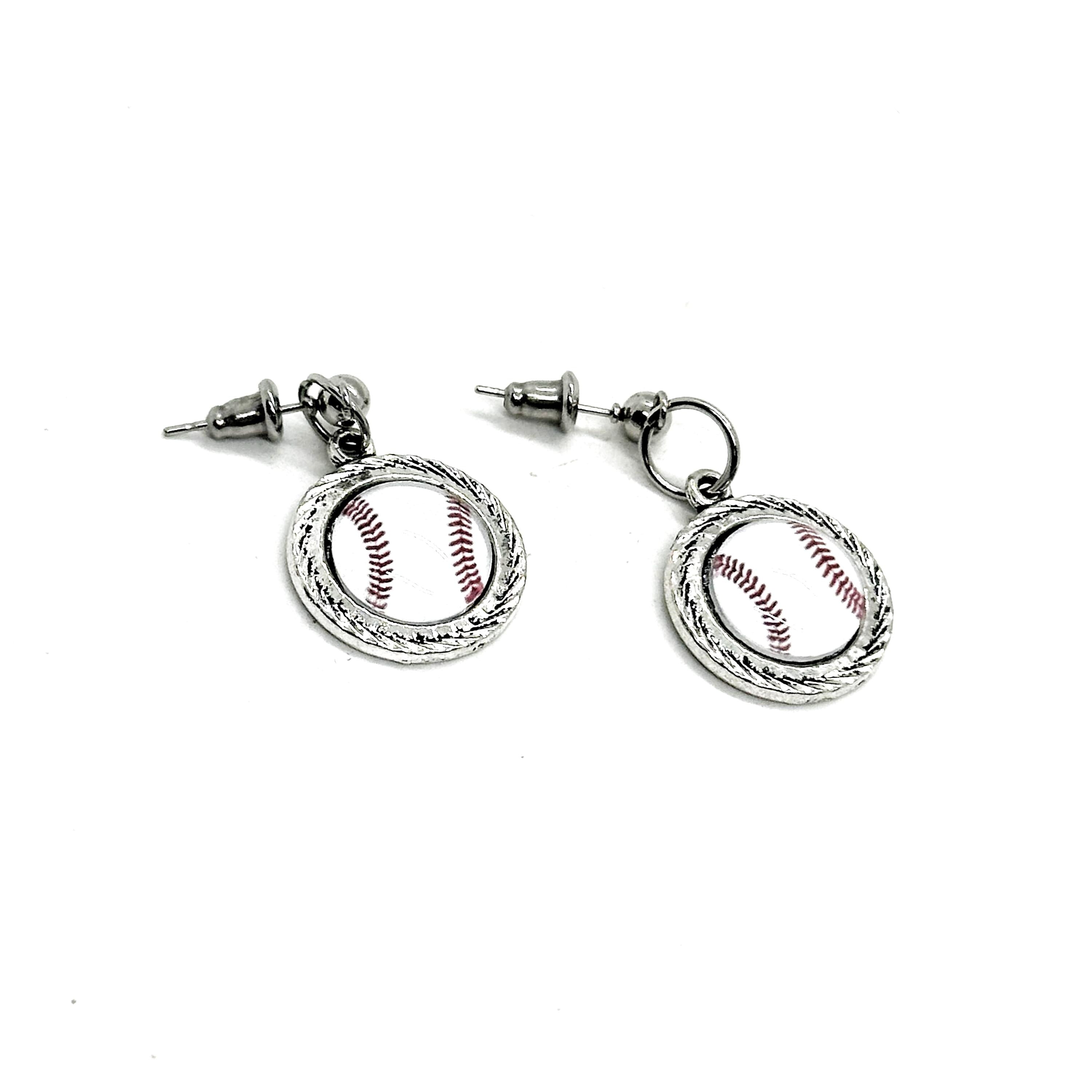 Baseball Charm Earrings, Baseball Mom Gifts, Wife, Baseball Girlfriend, My Favorite Player, Team Moms, Moms Group, Gift For Her, Coach Wife