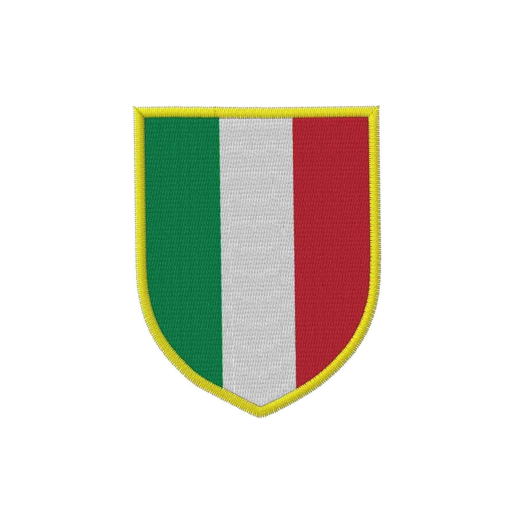 Italian Scudetto Flag Patch