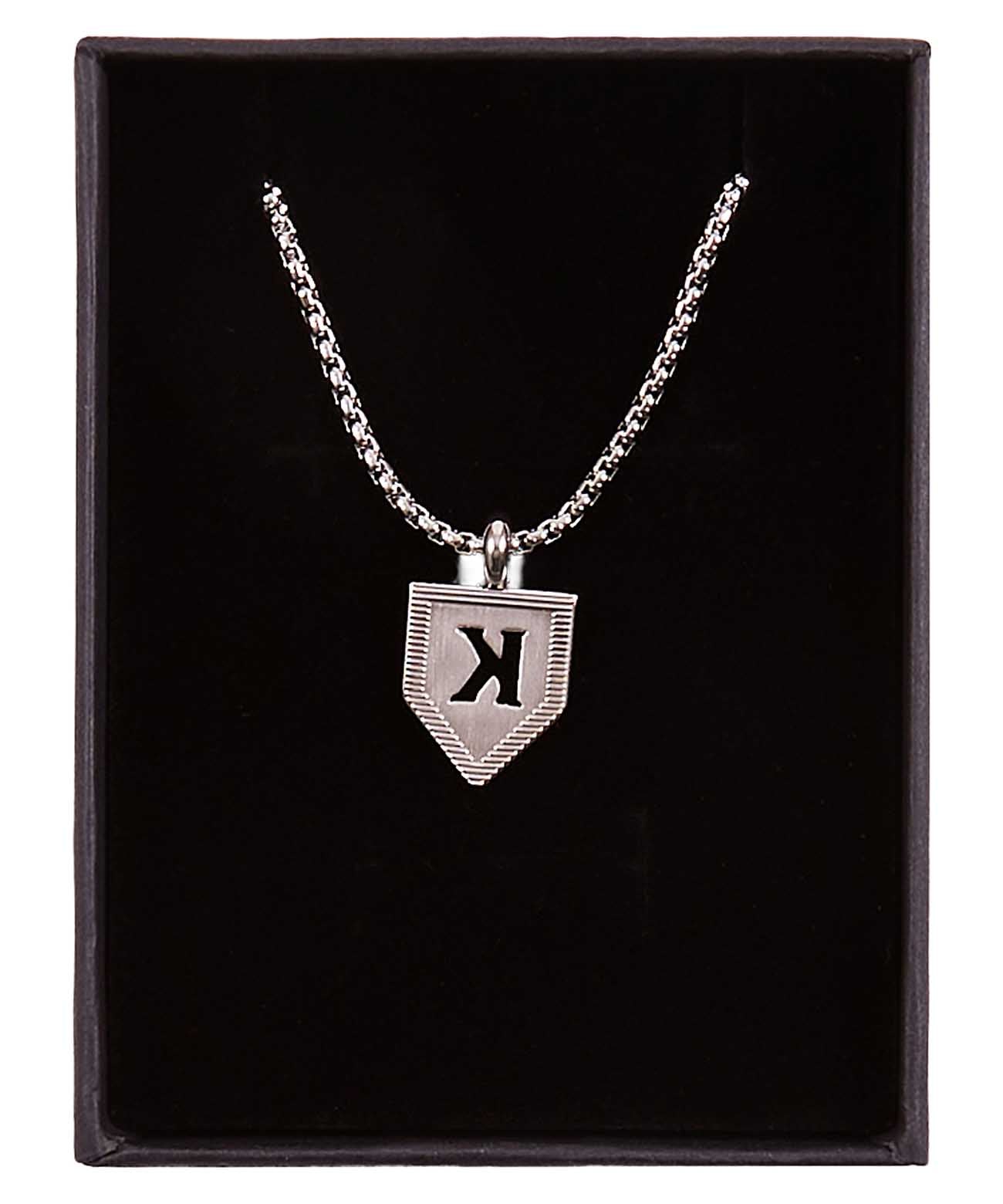 K Pendant and Chain