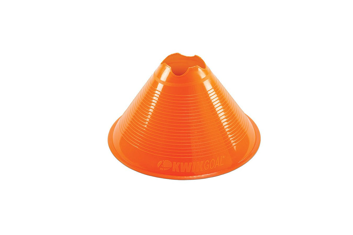 Kwik Goal Jumbo Disc Cones Pack Of 12
