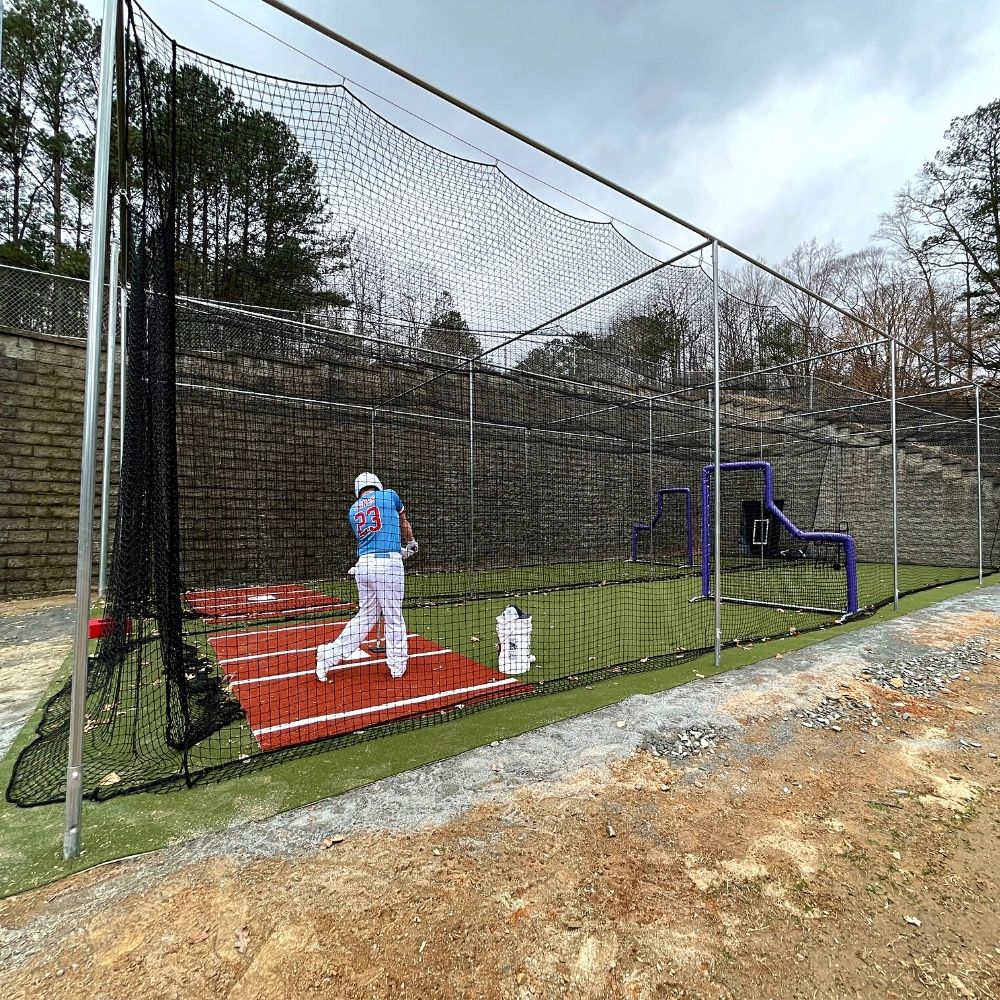 READY-2-GO NETS Recreational Park Batting Cage Netting (#36 Poly)