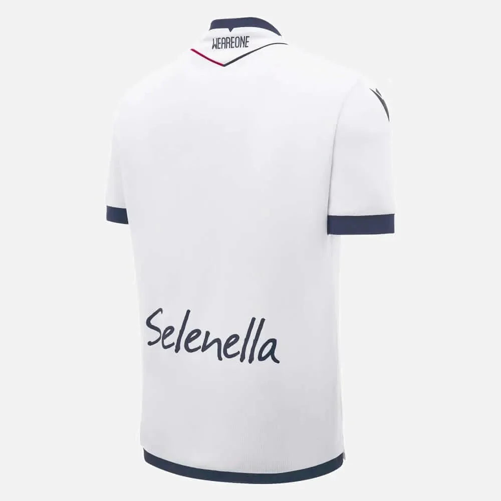 Macron 2024-25 Bologna Men's Authentic Away Jersey