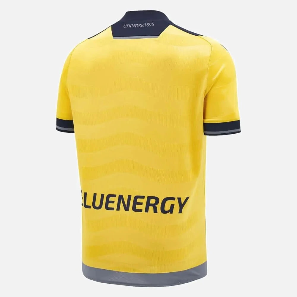 Macron 2024-25 Udinese Calcio Men's Authentic Away Jersey