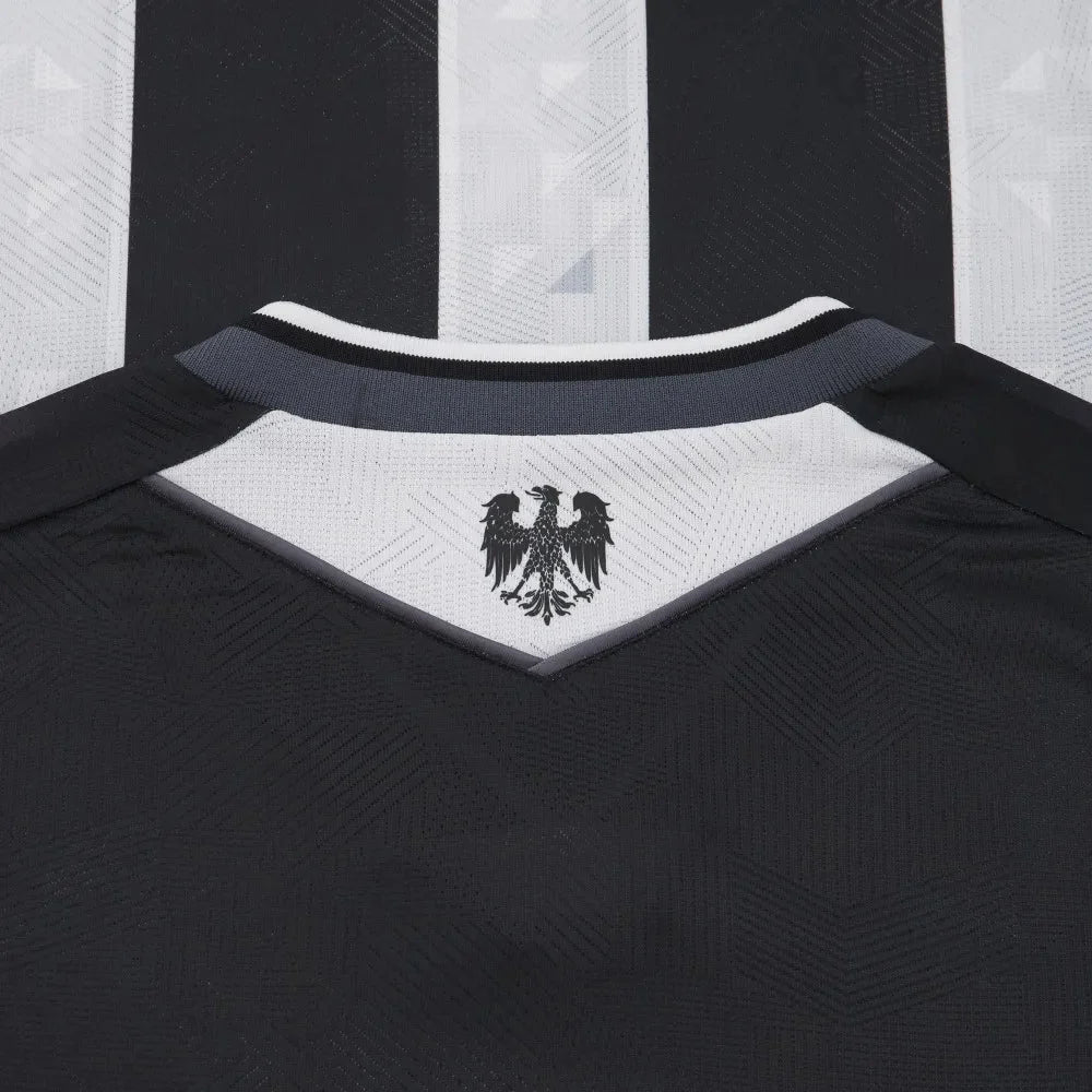 Macron 2025-26 Udinese Men's Authentic Home Soccer Jersey
