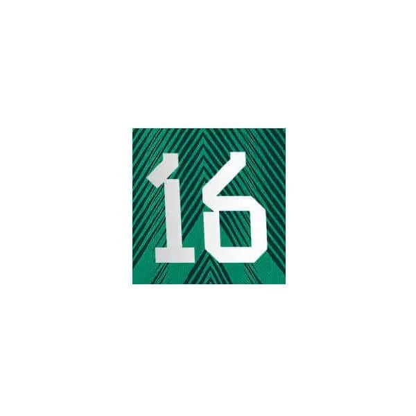 Mexico 2022-23 Home H. Herrera #16 Jersey Name Set
