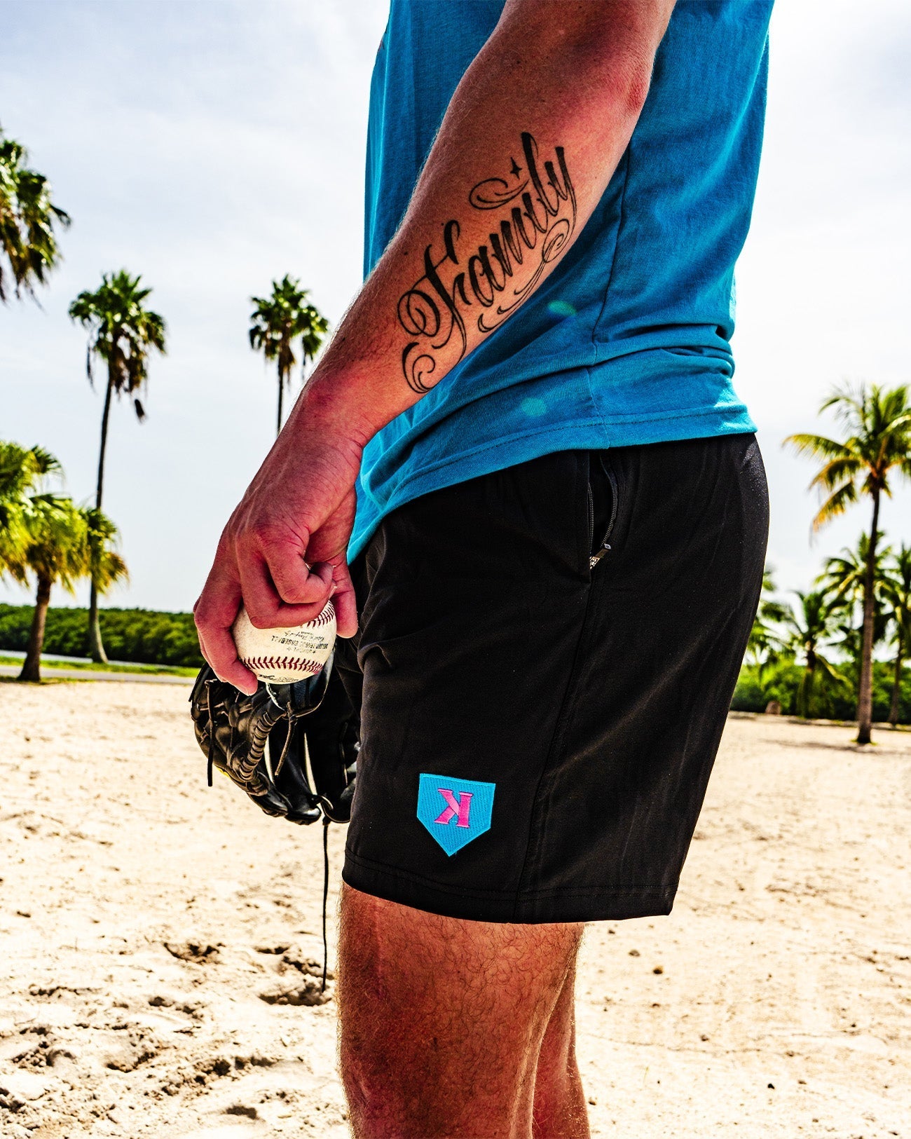 Youth Miami Vice Training Shorts