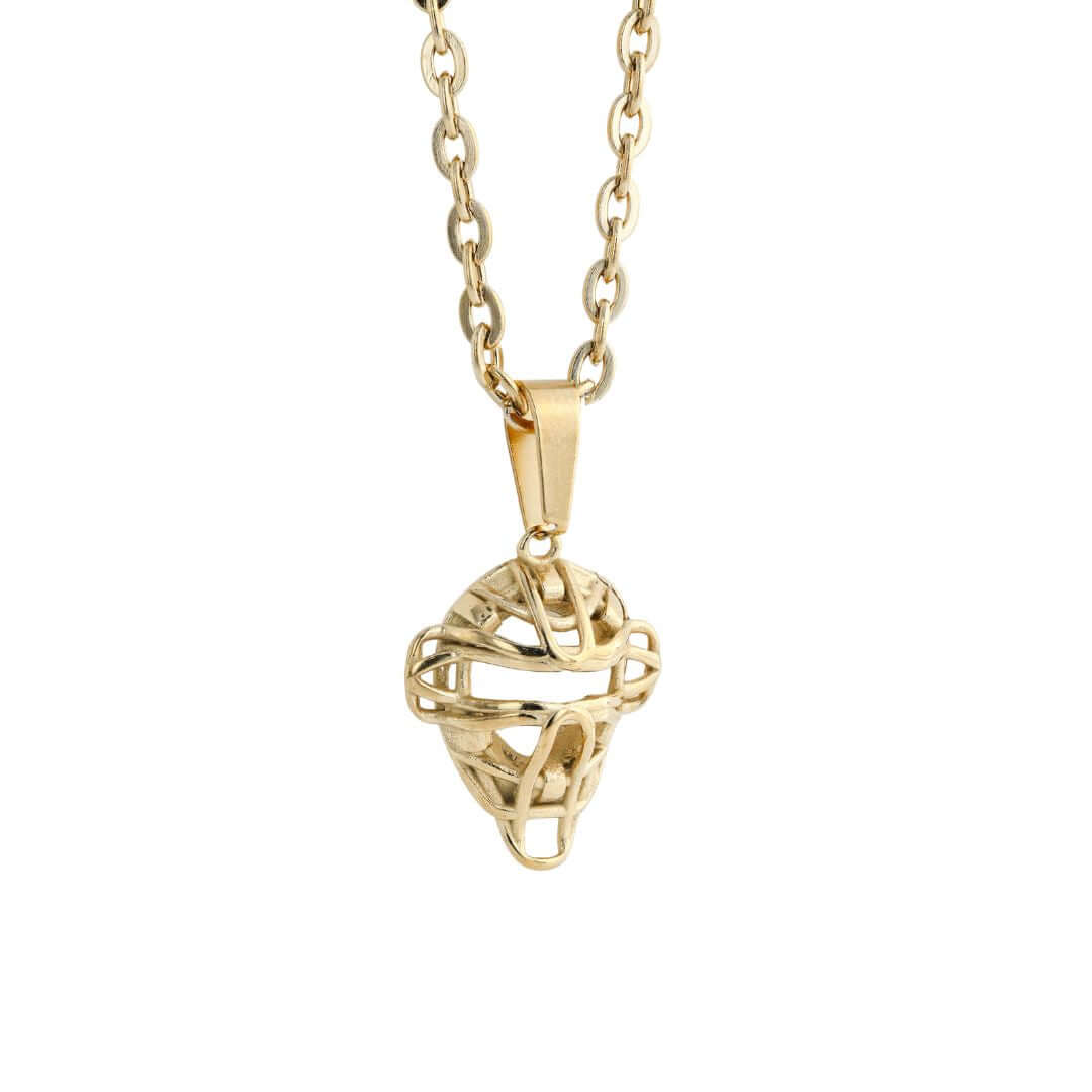 Baseball Catchers Mask Necklace (Youth)