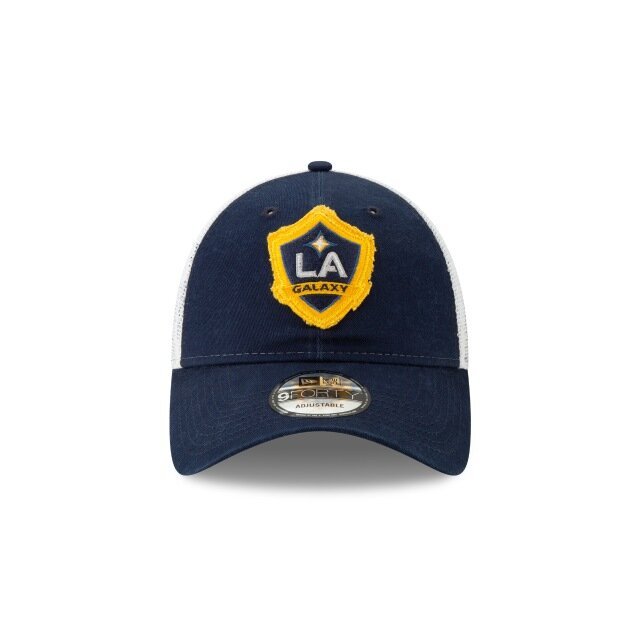 New Era LA Galaxy Team Trucker 940 Hat - Navy-White