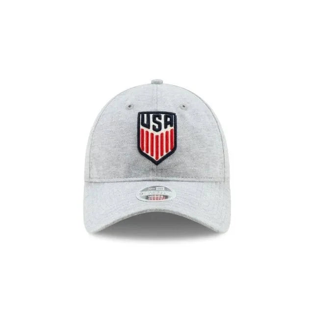 New Era USA Womens Sporty Shine Adjustable Hat - Grey