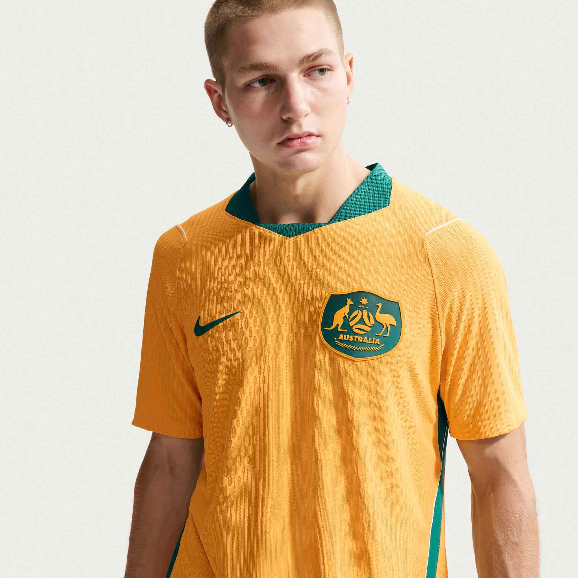 Nike 2026 Australia Men's Authentic Home Soccer Jersey
