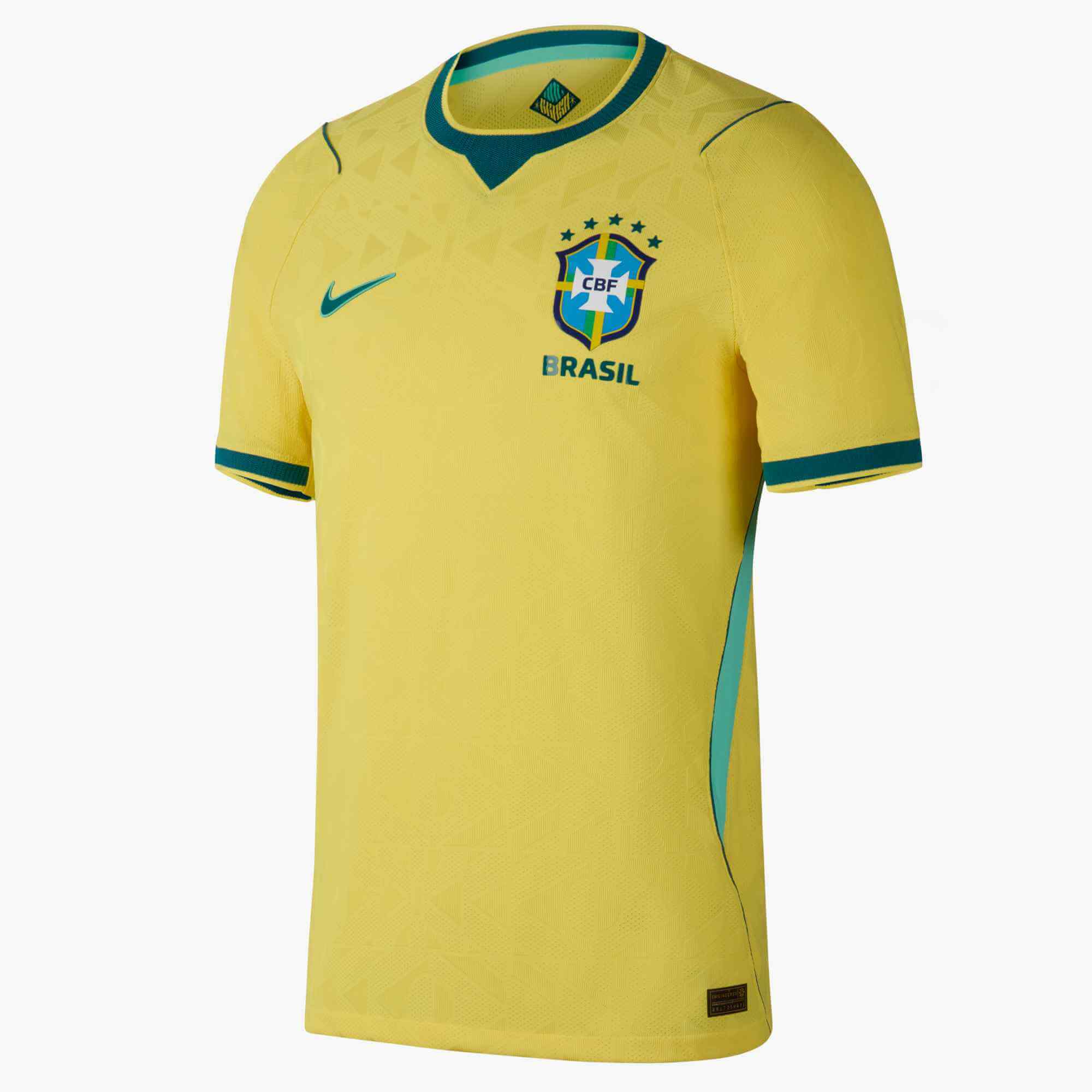 Nike 2026 Brazil Men's Authentic Home Soccer Jersey