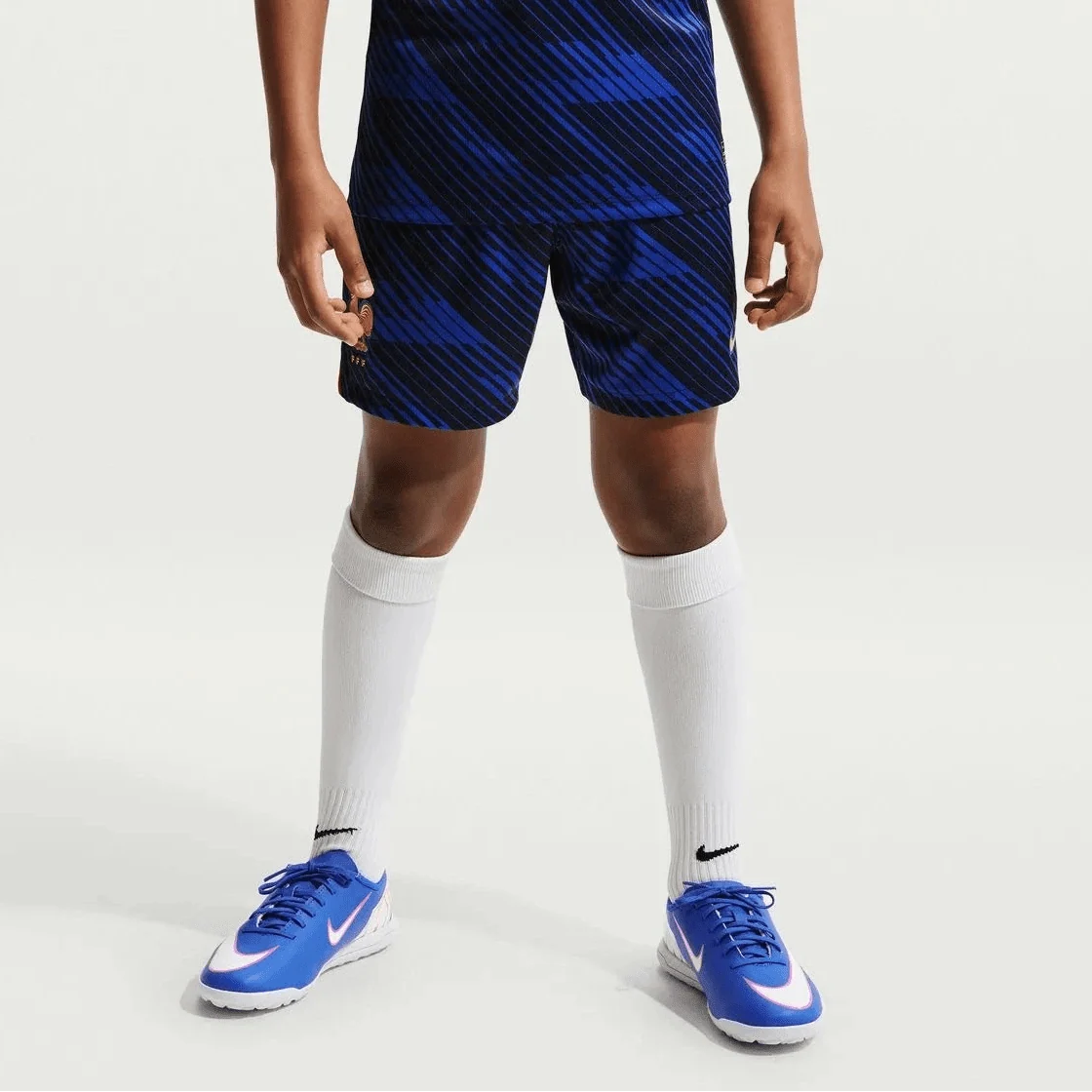 Nike 2026 France Youth Stadium Home Shorts