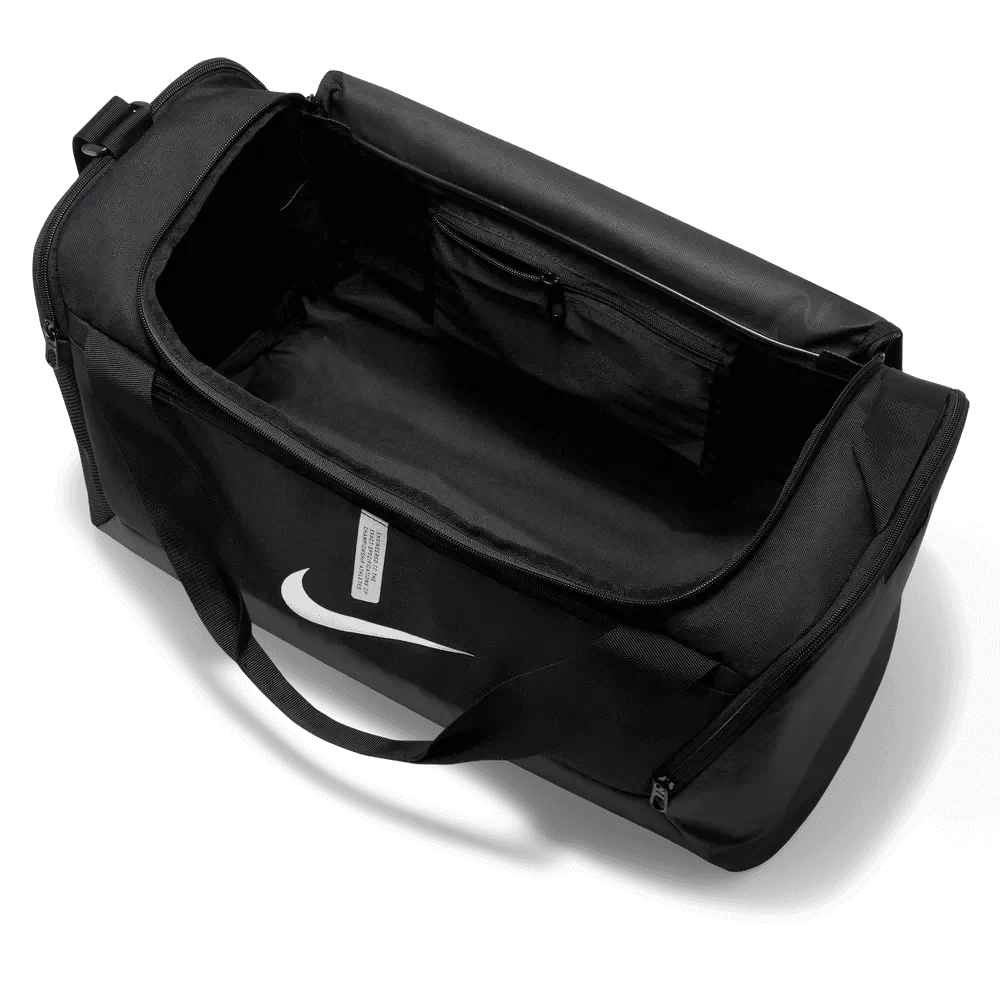 Nike Academy Team Small Duffel  Bag - Black-White