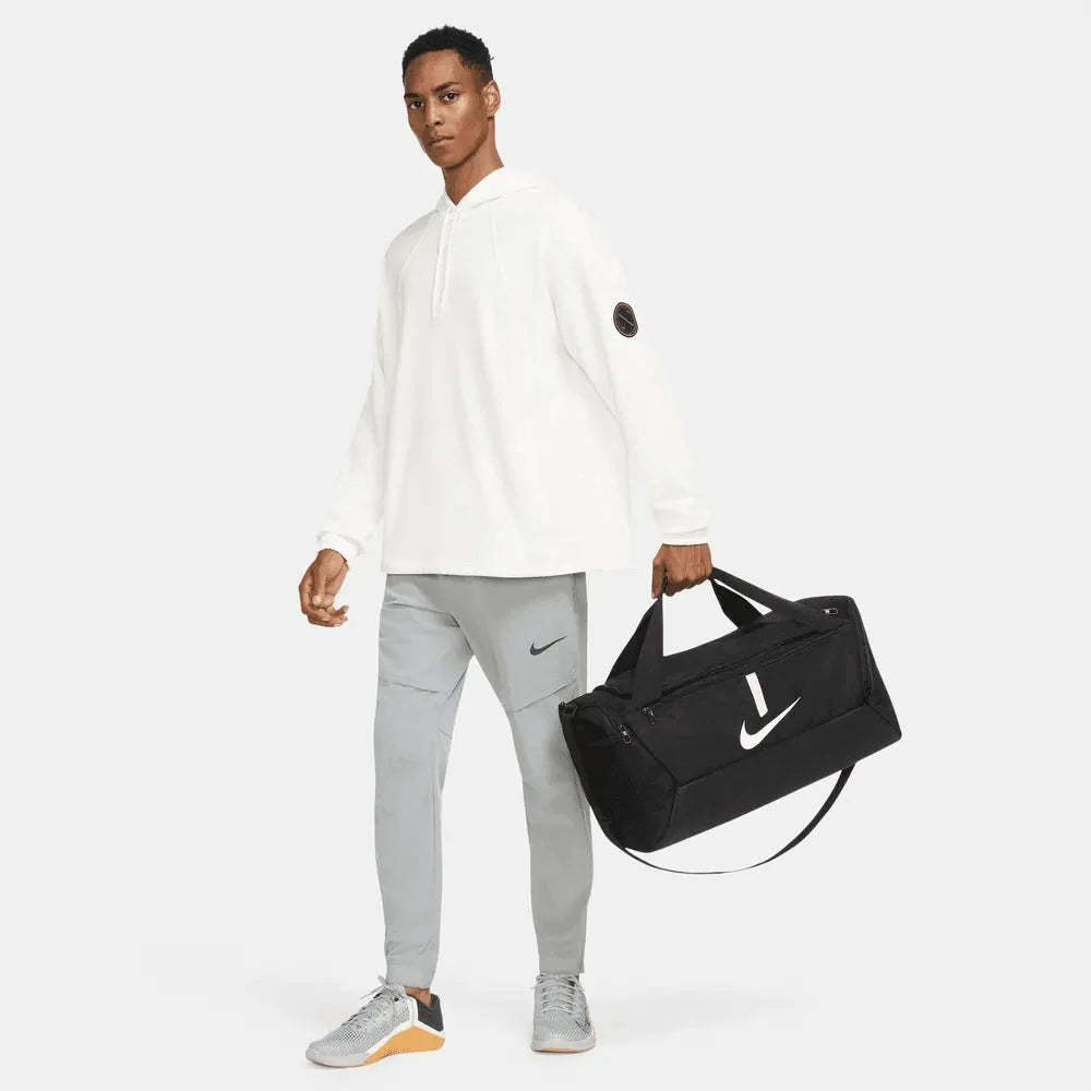 Nike Academy Team Small Duffel  Bag - Black-White