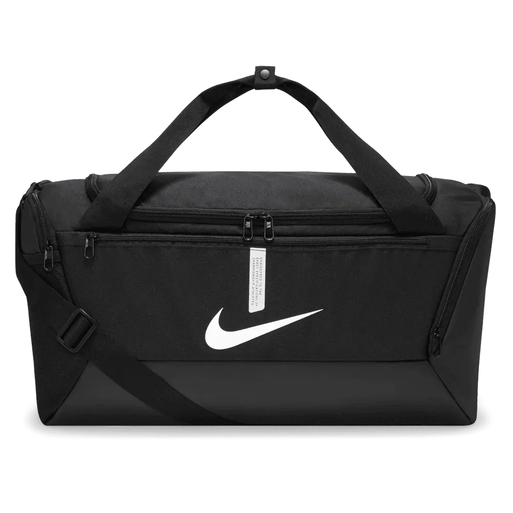 Nike Academy Team Small Duffel  Bag - Black-White