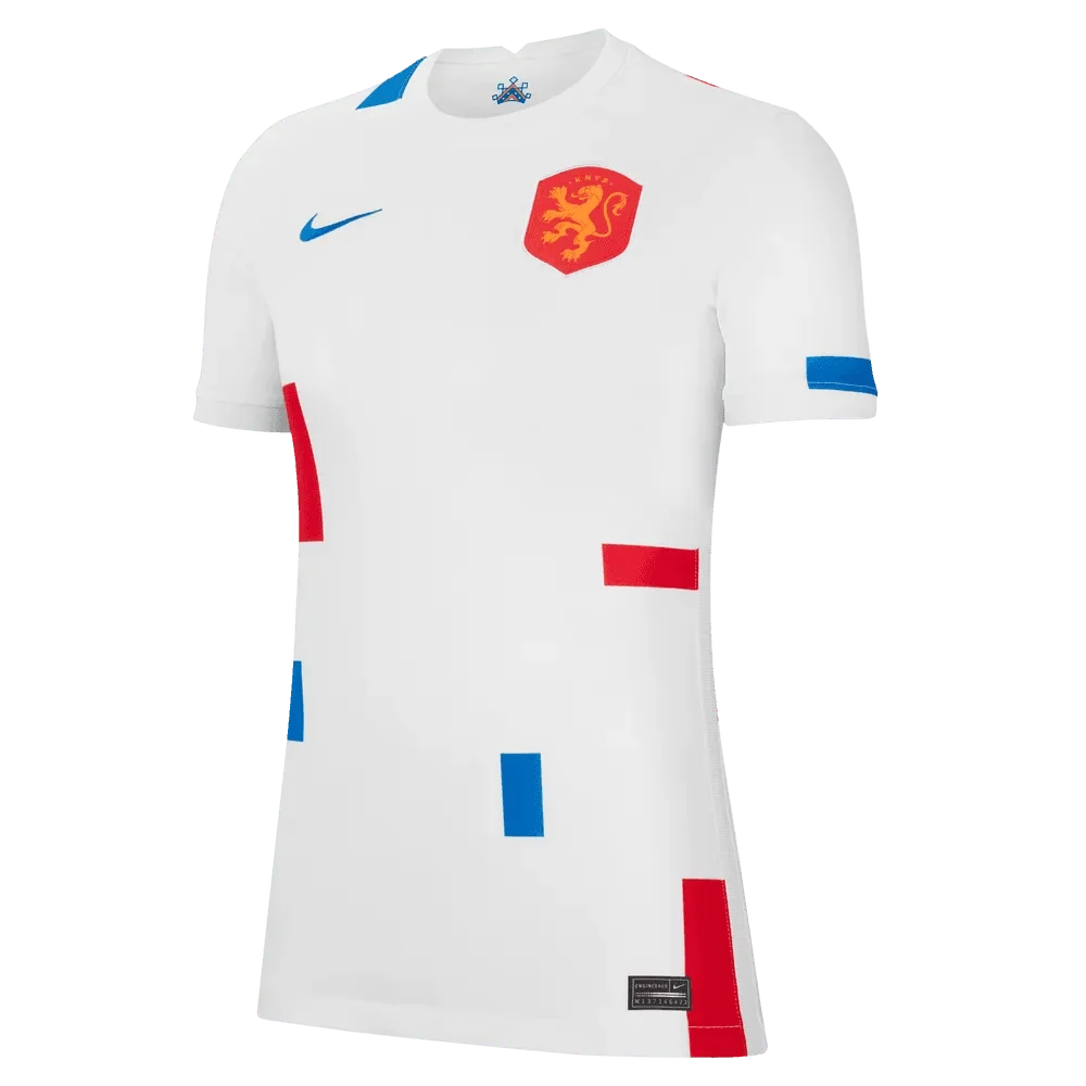 Nike Netherlands Women's EC22 Away Jersey - White-Soar