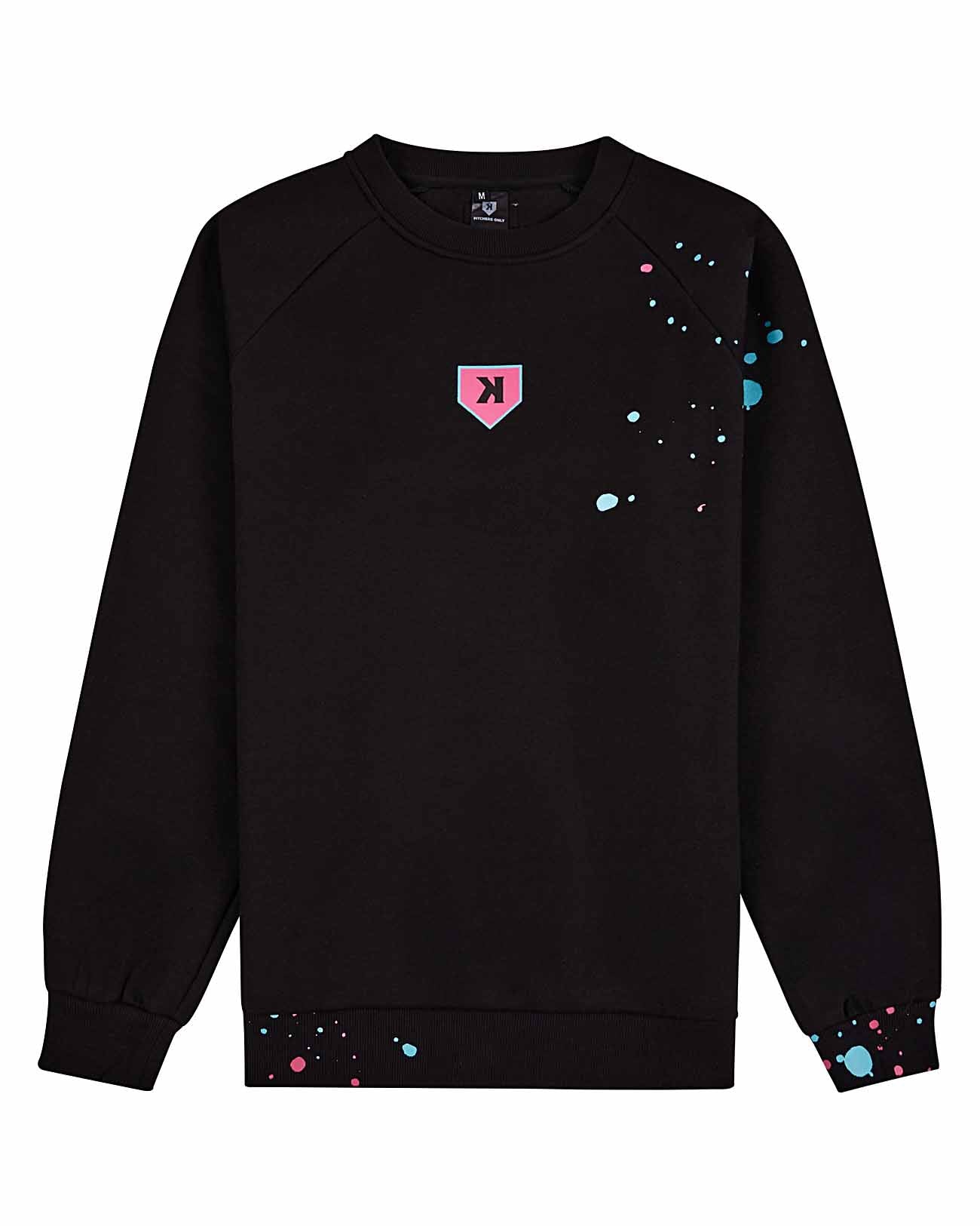 Youth Paint The Black Crewneck - Vice City