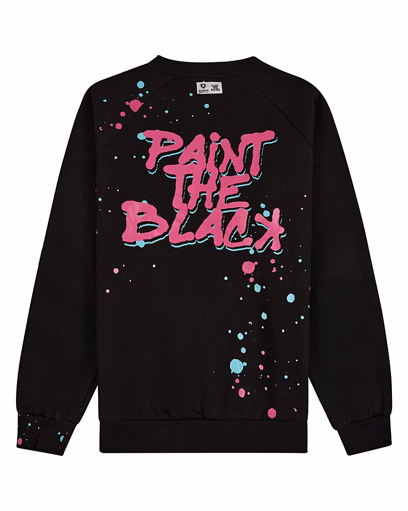 Youth Paint The Black Crewneck - Vice City