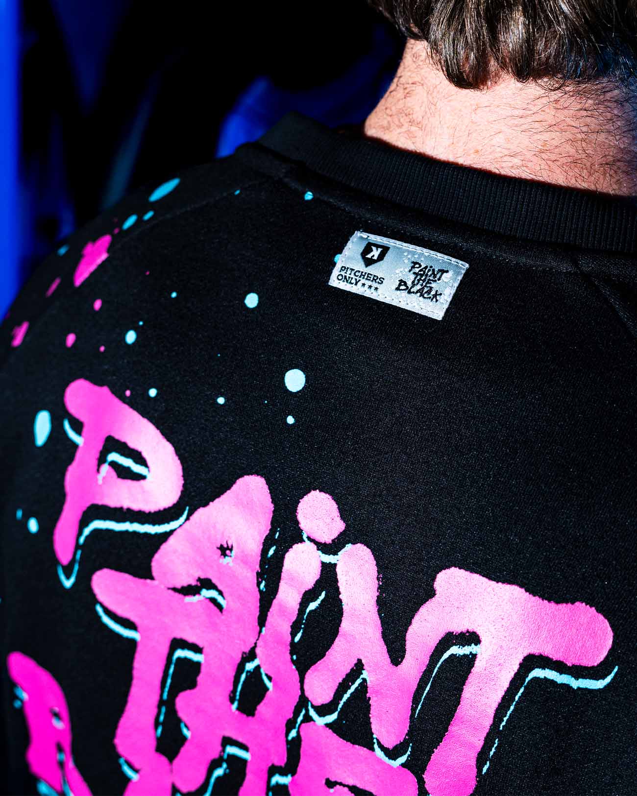 Youth Paint The Black Crewneck - Vice City