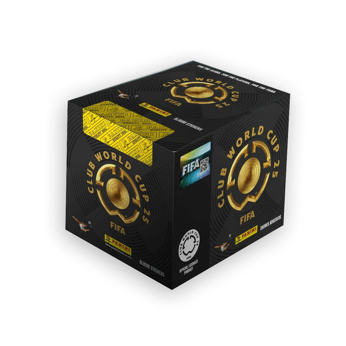 Panini 2025 FIFA Club World Cup Official Sticker Collection BOX (50 Packs Each)