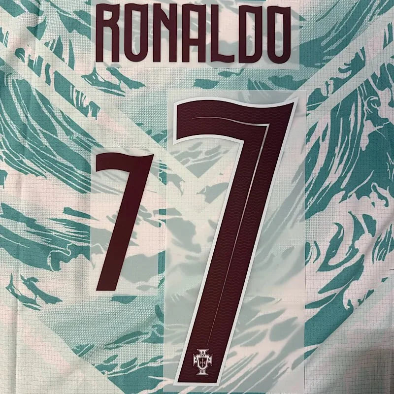 Portugal 2026- Away RONALDO #7 Official Name Set