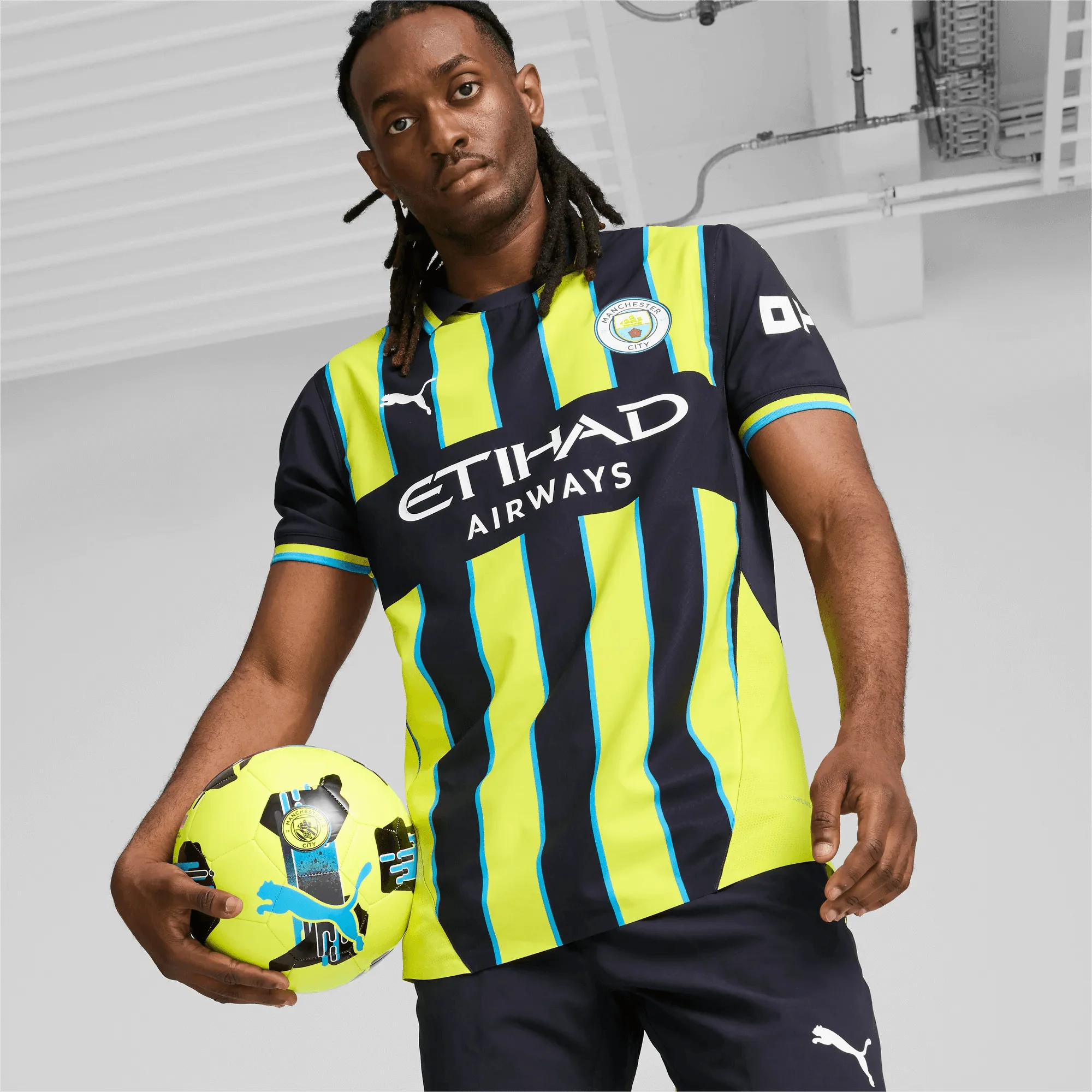 Puma 2024-25 Manchester City Men's Authentic Away Jersey