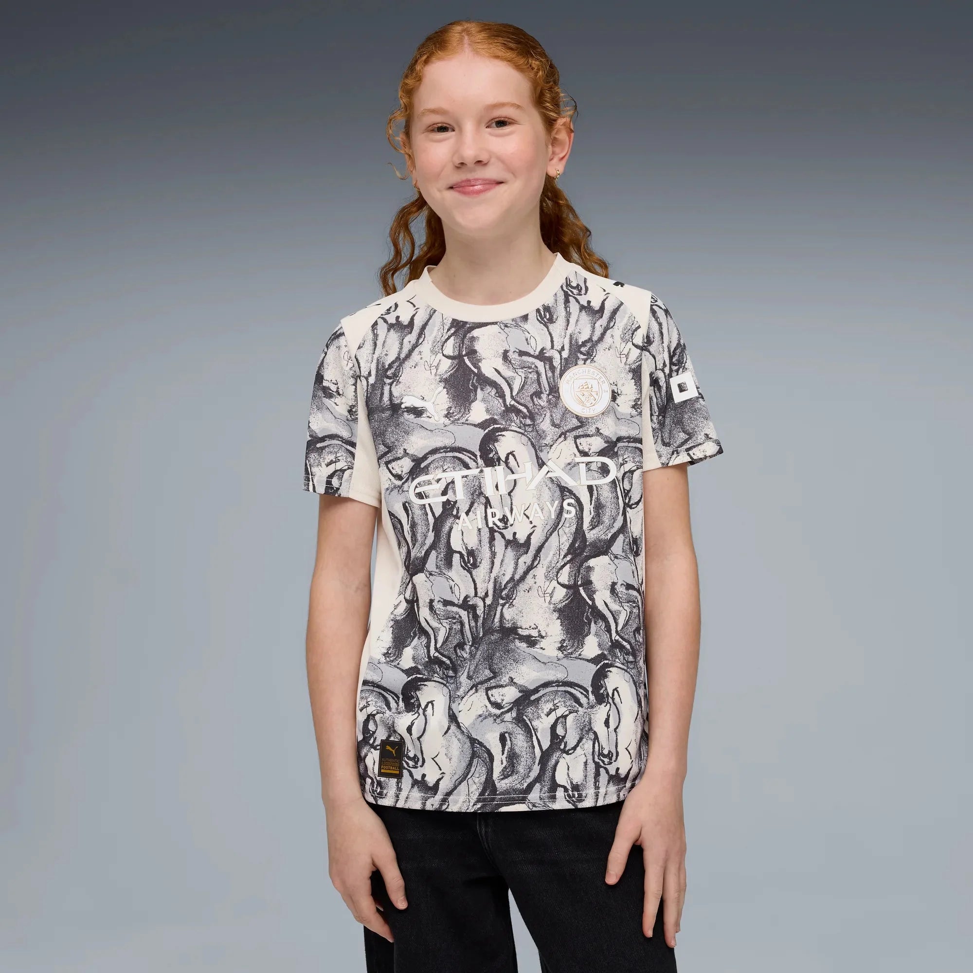 Puma 2026 Manchester City Youth Year of the Horse Stadium Soccer Jersey