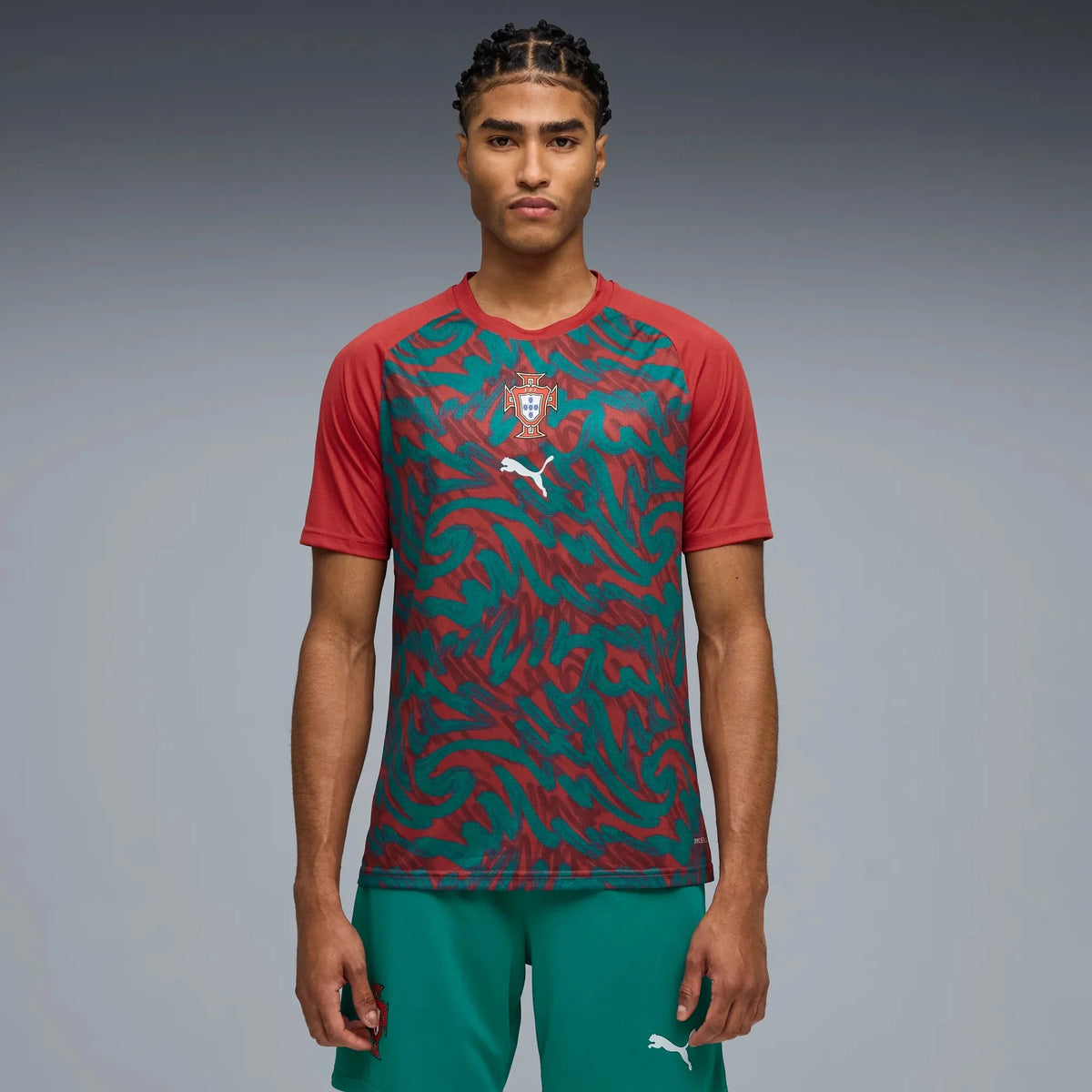 Puma 2026 Portugal Men's Pre-Match Soccer Jersey