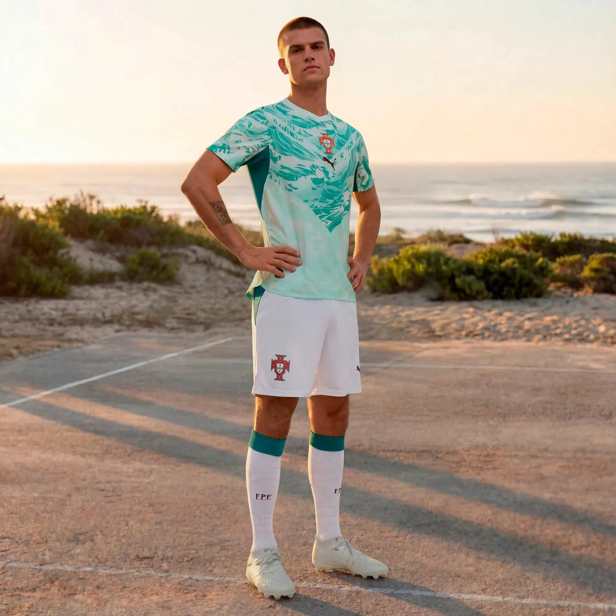 Puma 2026 Portugal Men's Stadium Away Shorts