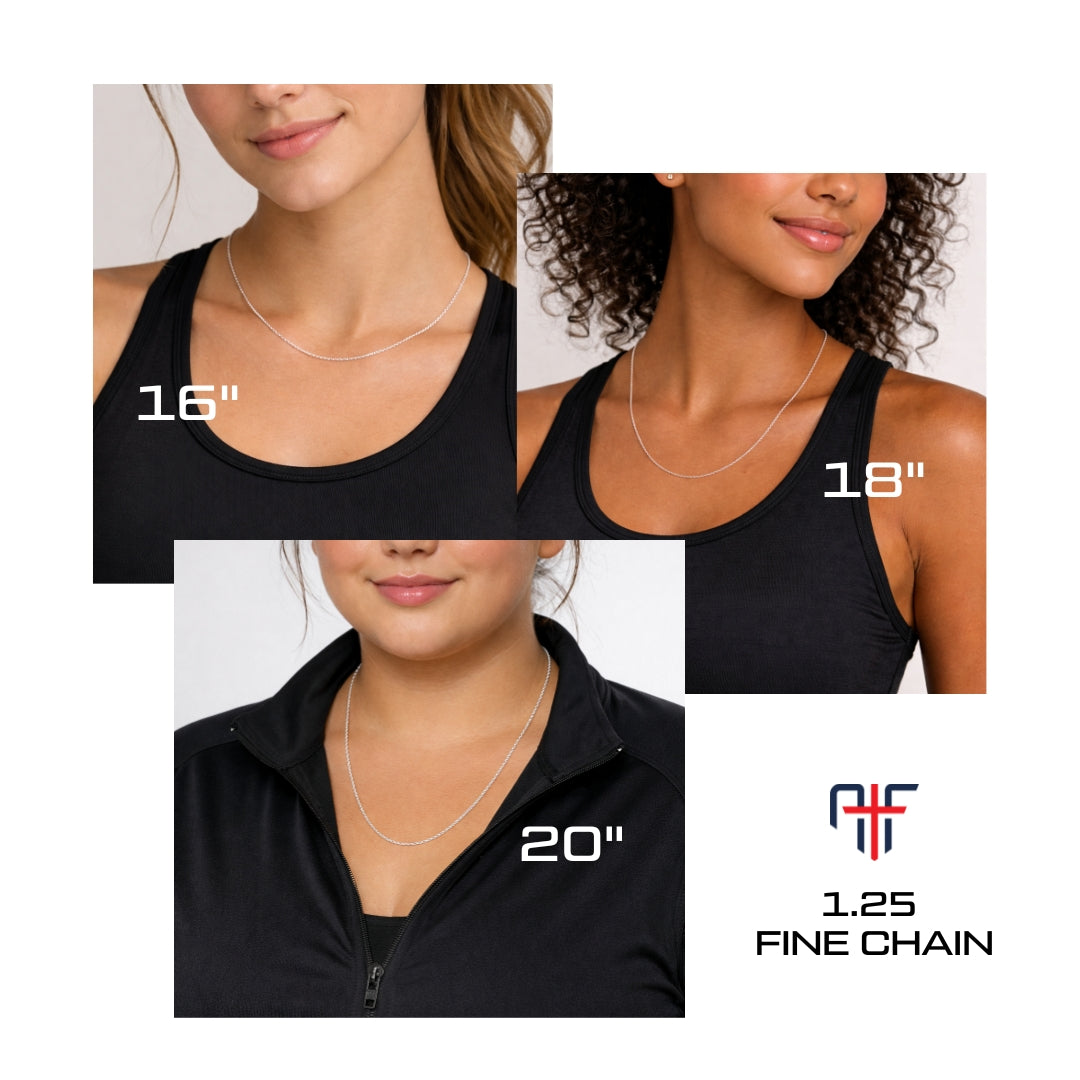 2.0 Custom Number Baseball Bat Cross Necklace