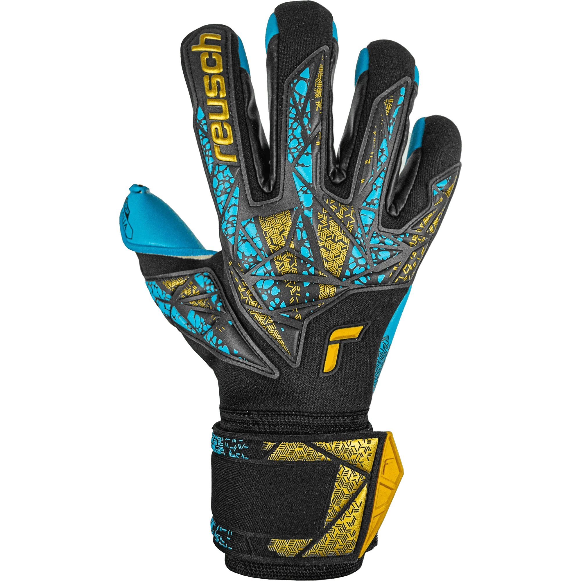 Reusch Attrakt Aqua Finger Support Goalkeeper Gloves