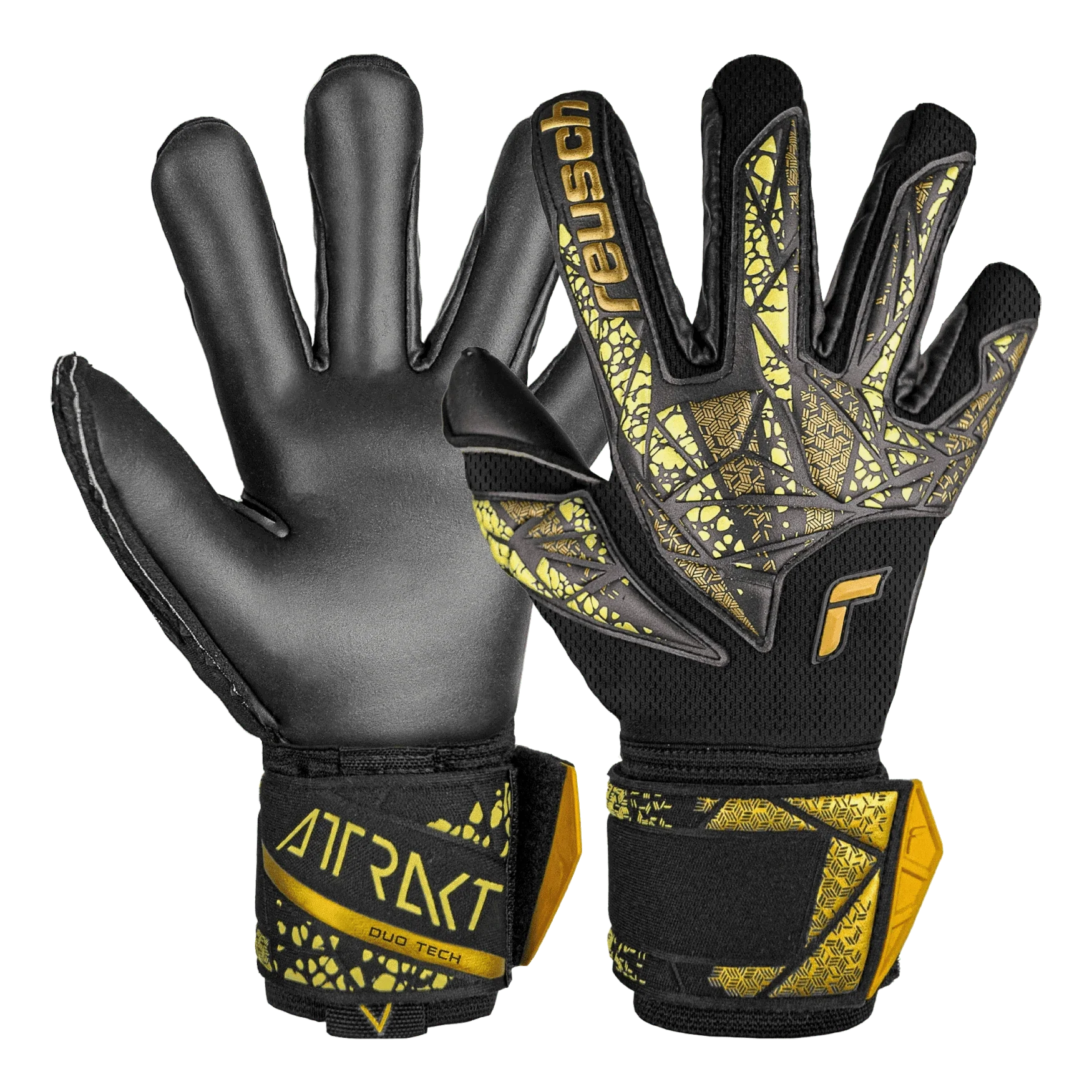 Reusch Attrakt Duo Finger Support Goalkeeper Gloves