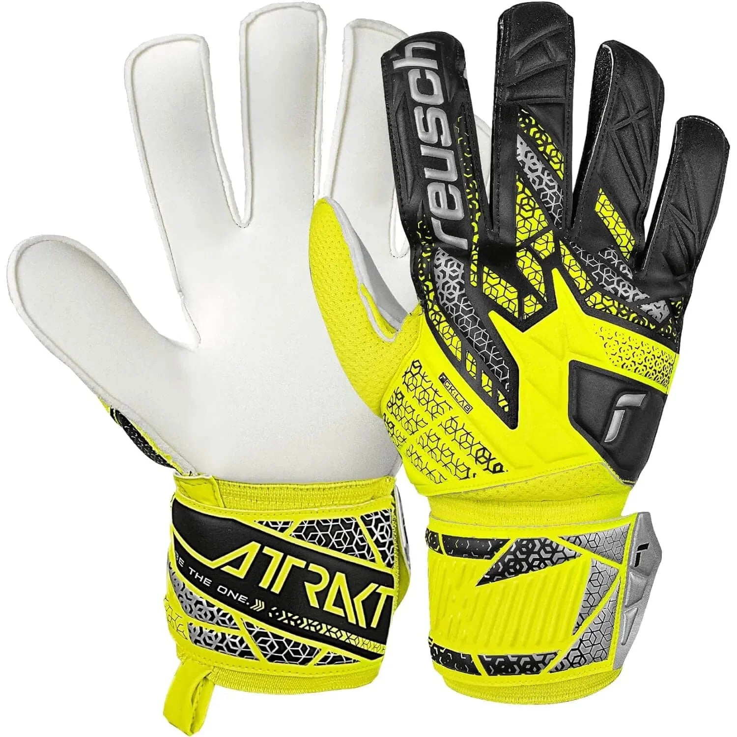 Reusch Attrakt Solid Finger Support Goalkeeper Gloves