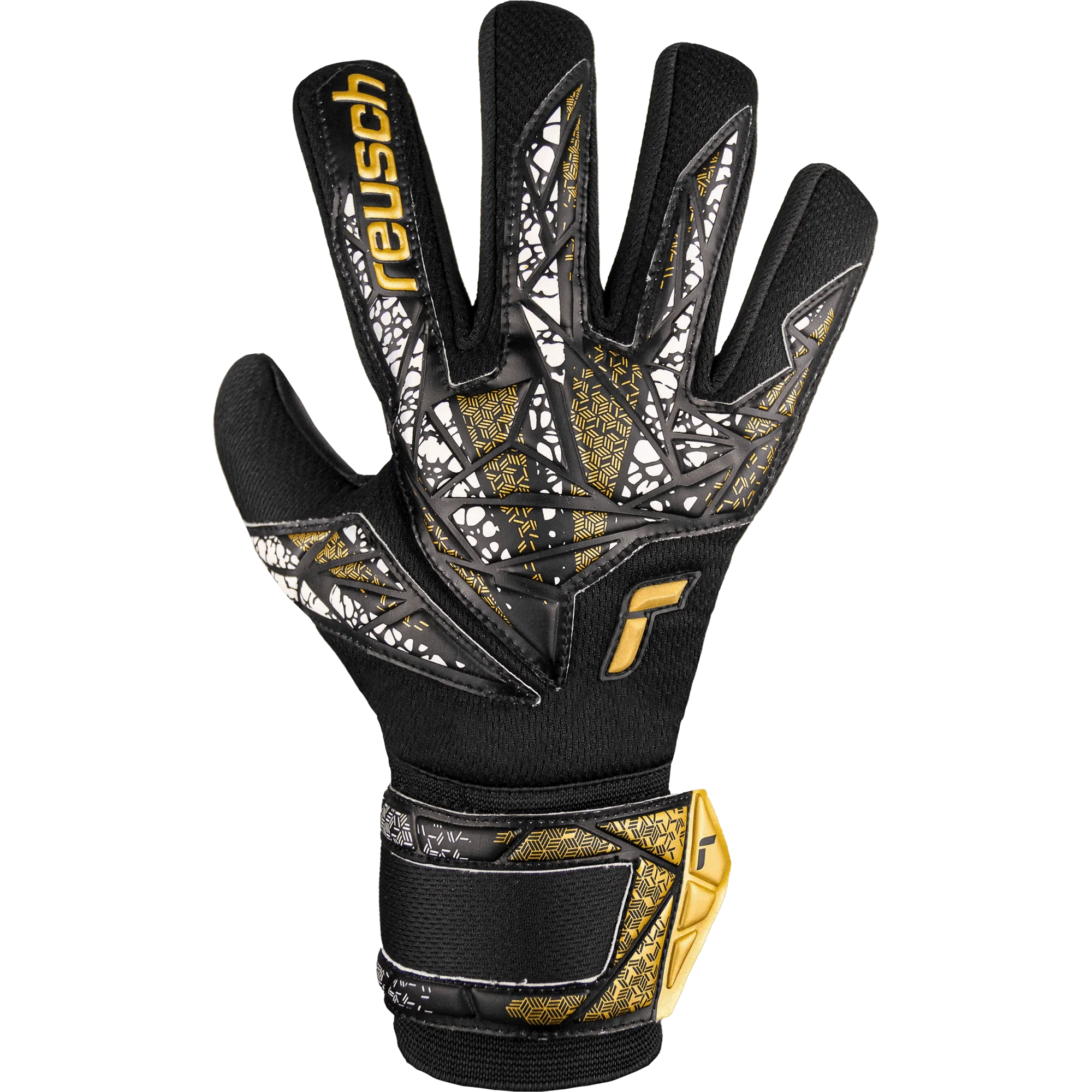 Reusch JR Attrakt Silver NC FS Goalkeeper Gloves