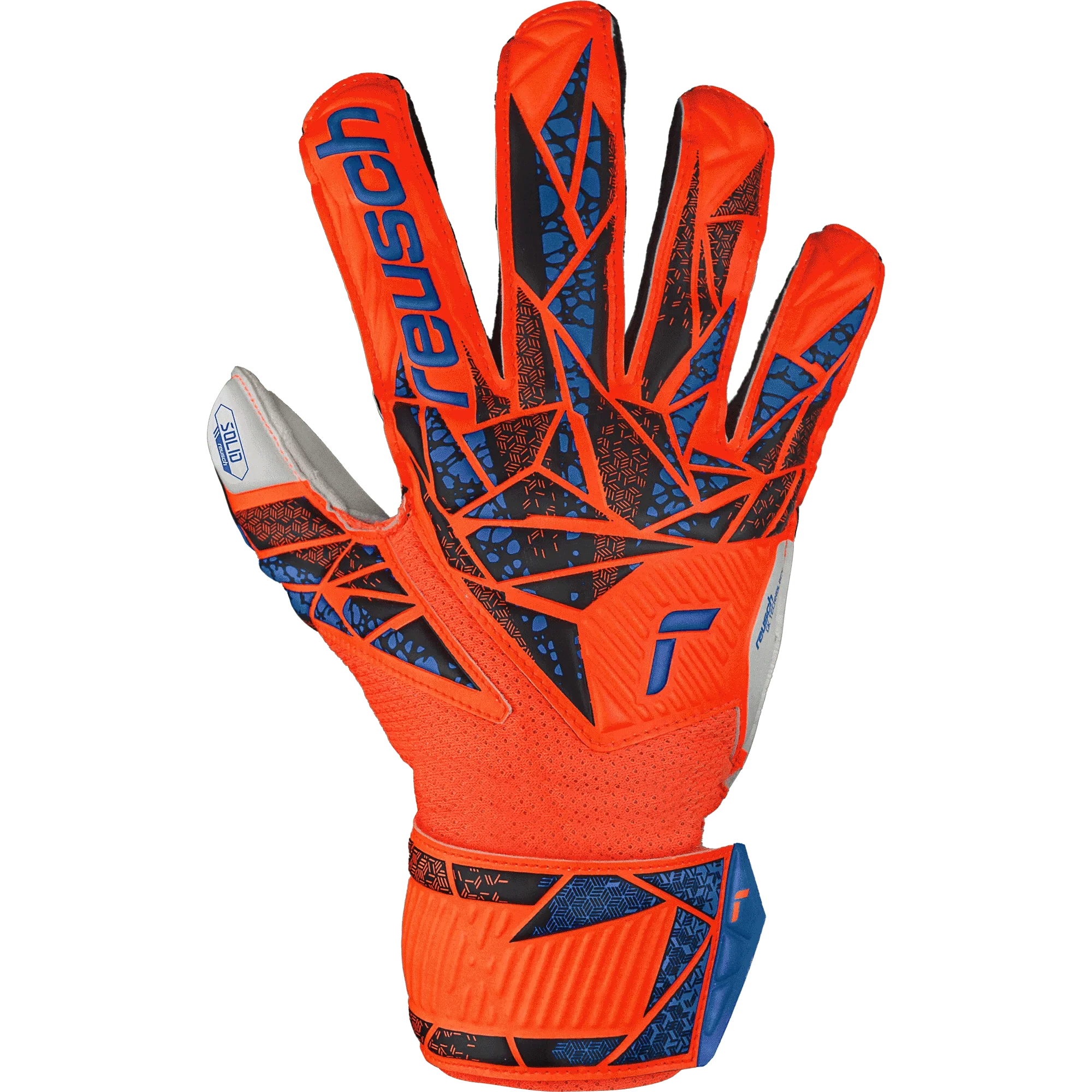 Reusch JR Attrakt Solid FS Goalkeeper Glove