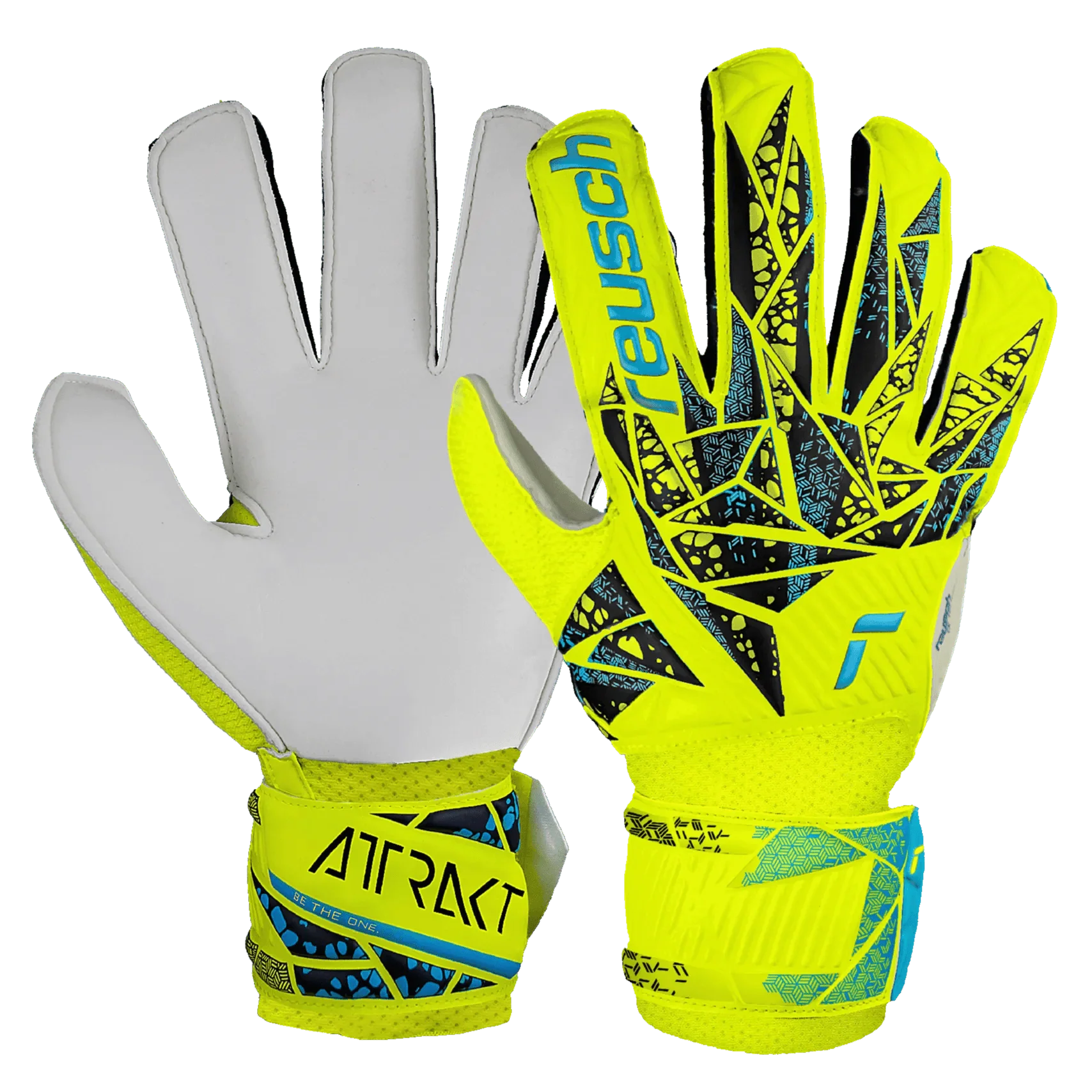 Reusch JR Attrakt Solid Goalkeeper Gloves